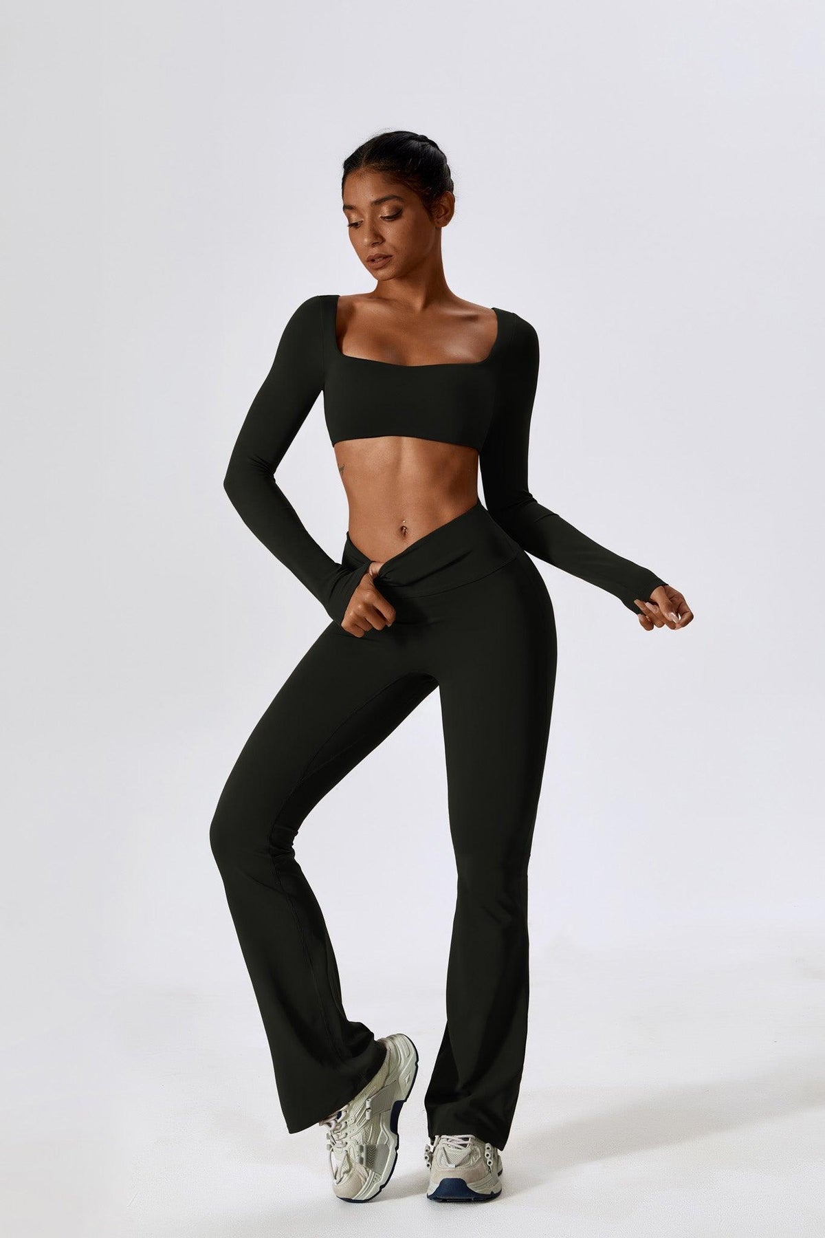 Pilates pants - black