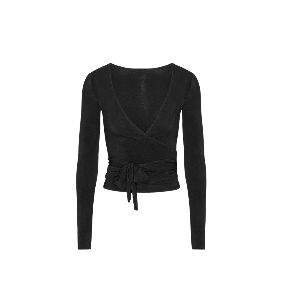 Pilates Wrap Blouse