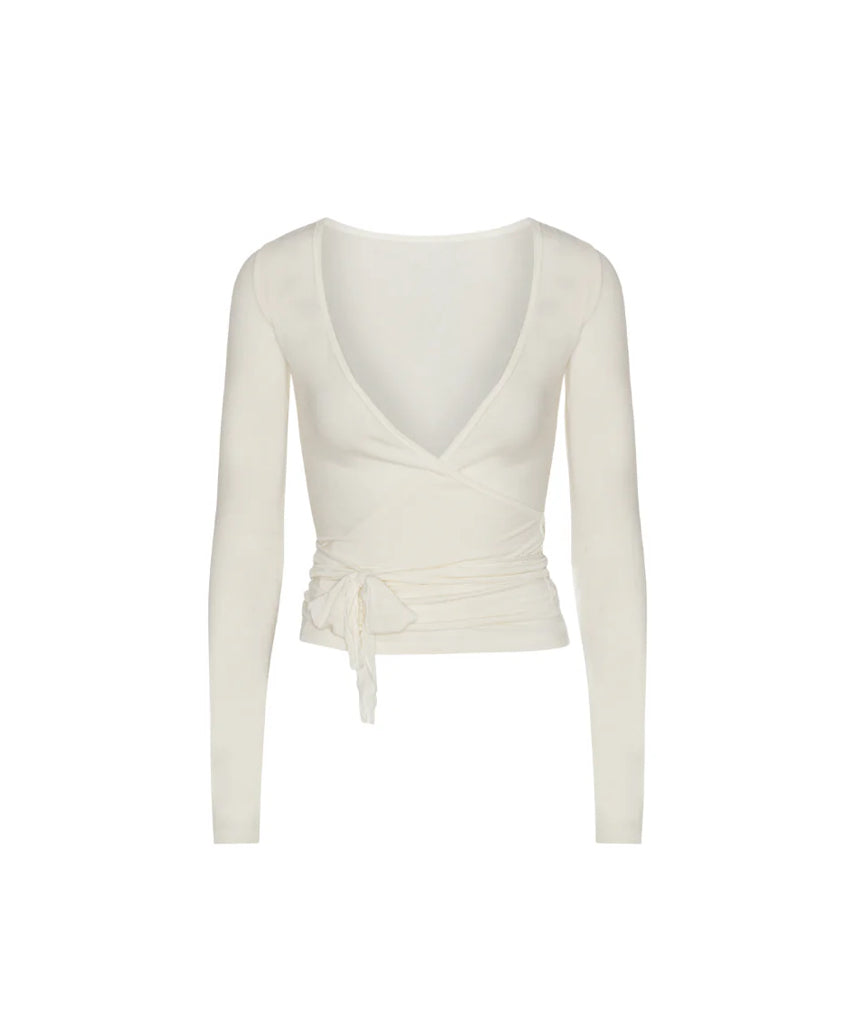 Pilates Wrap Blouse
