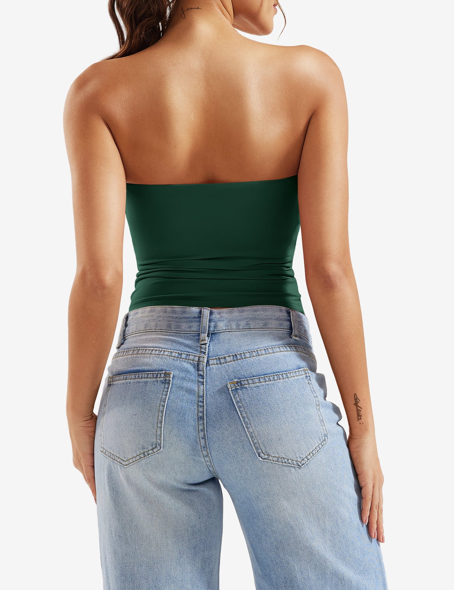 Tebeary Wan Double Lined Tube Top
