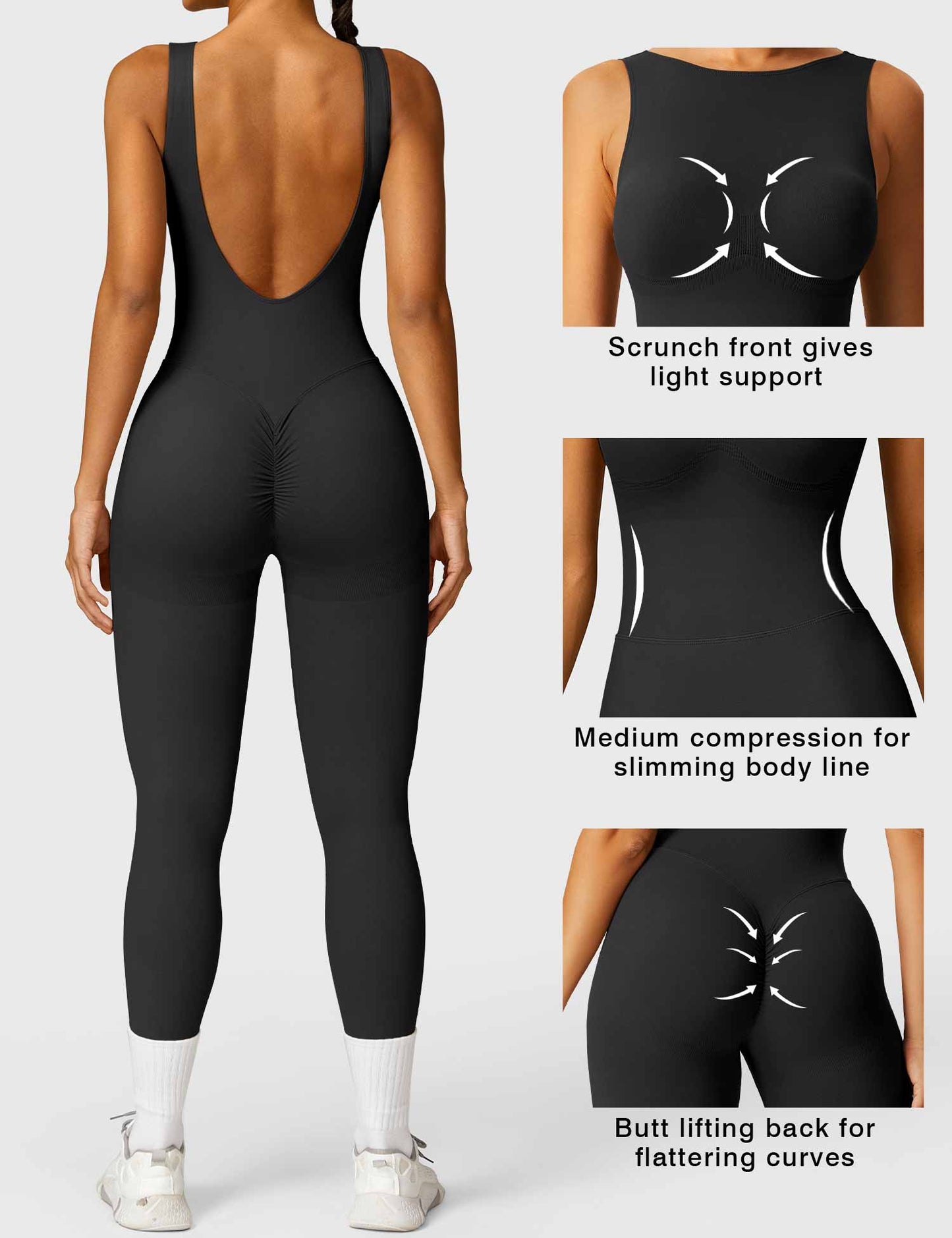 Tebeary wanky Seamless Jumpsuit