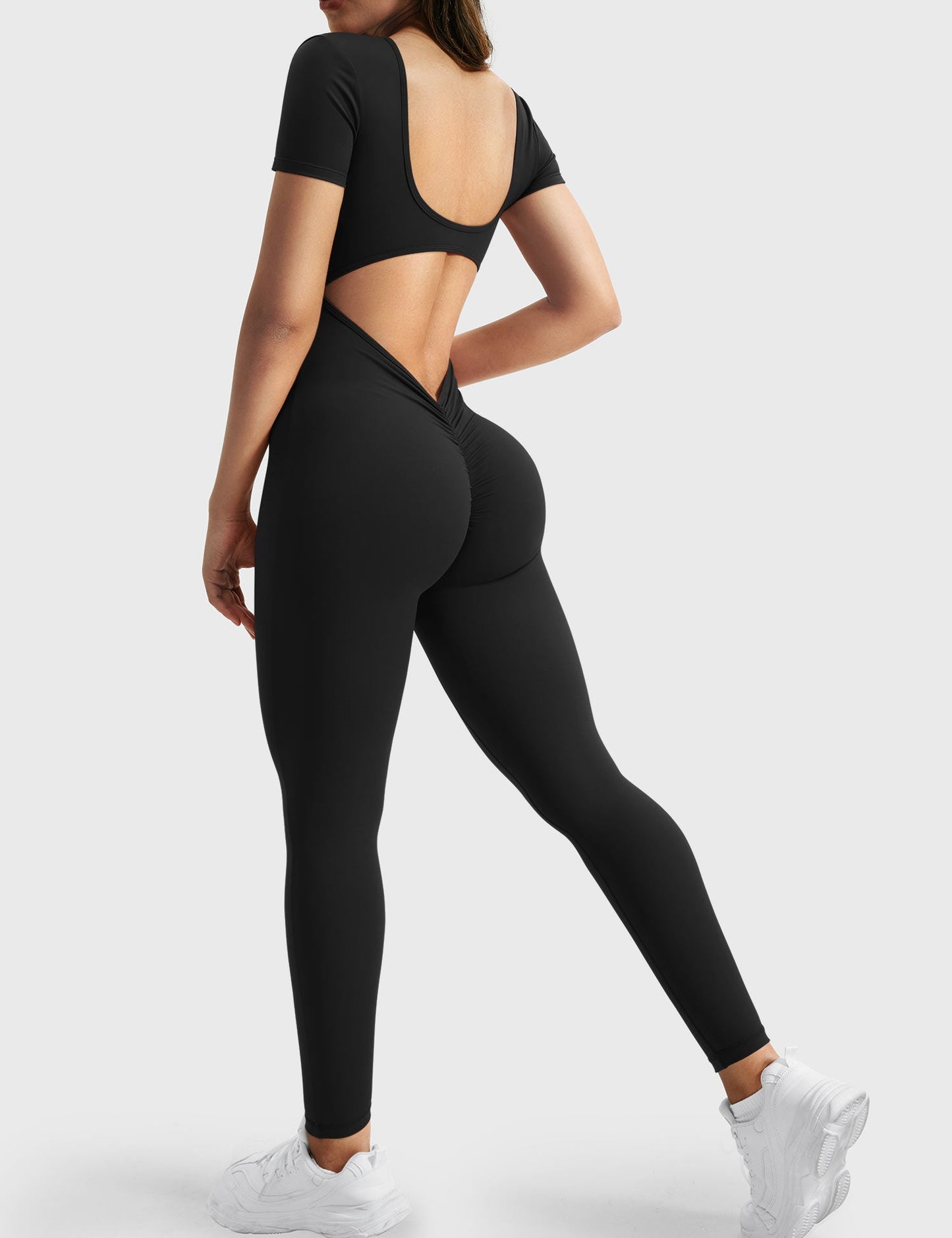 Tebeary Short Sleeves Jumpsuit