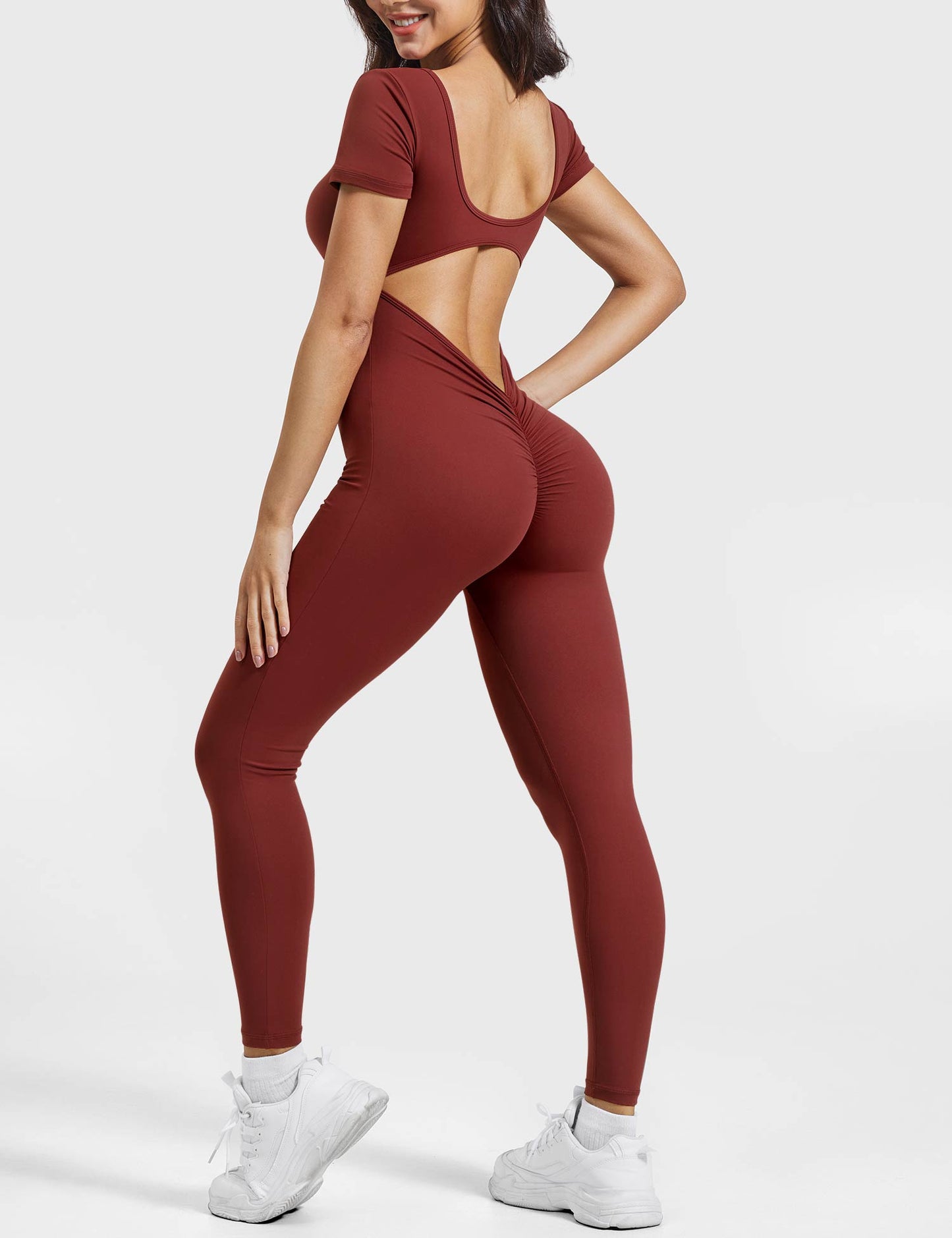 Tebeary Short Sleeves Jumpsuit