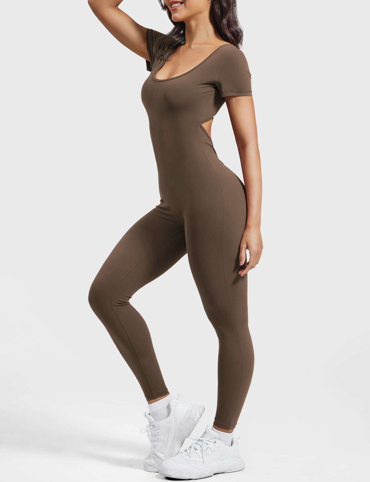 Tebeary Short Sleeves Jumpsuit