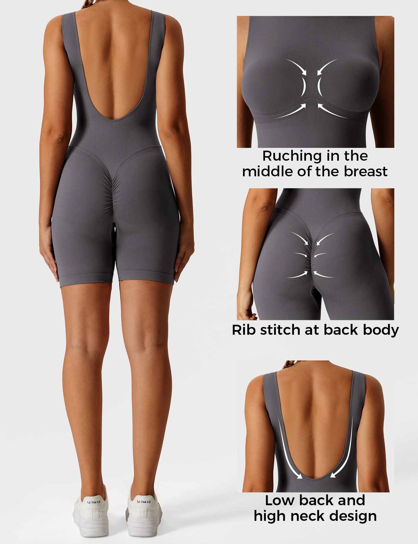 Tebeary wanky Seamless Jumpsuit