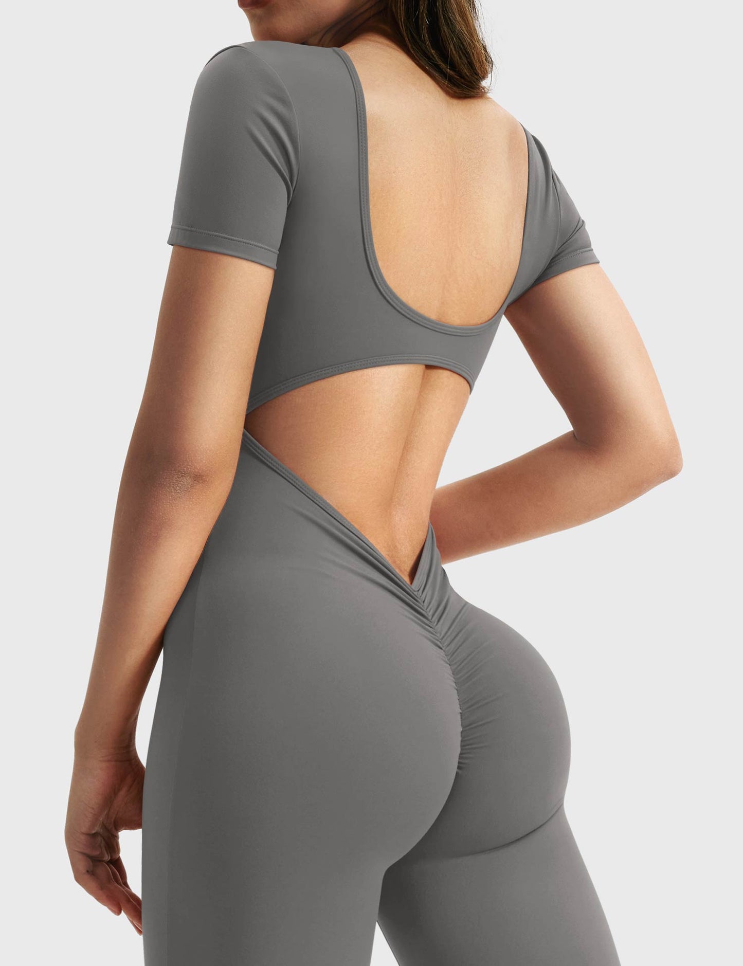 Tebeary Short Sleeves Jumpsuit