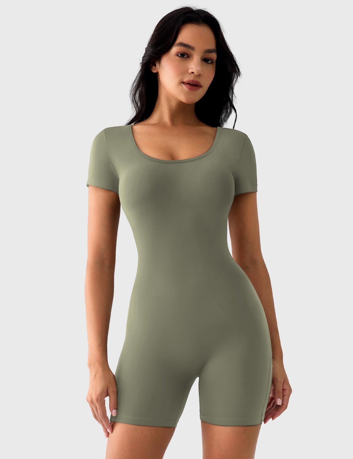 Tebeary Short Sleeves Romper