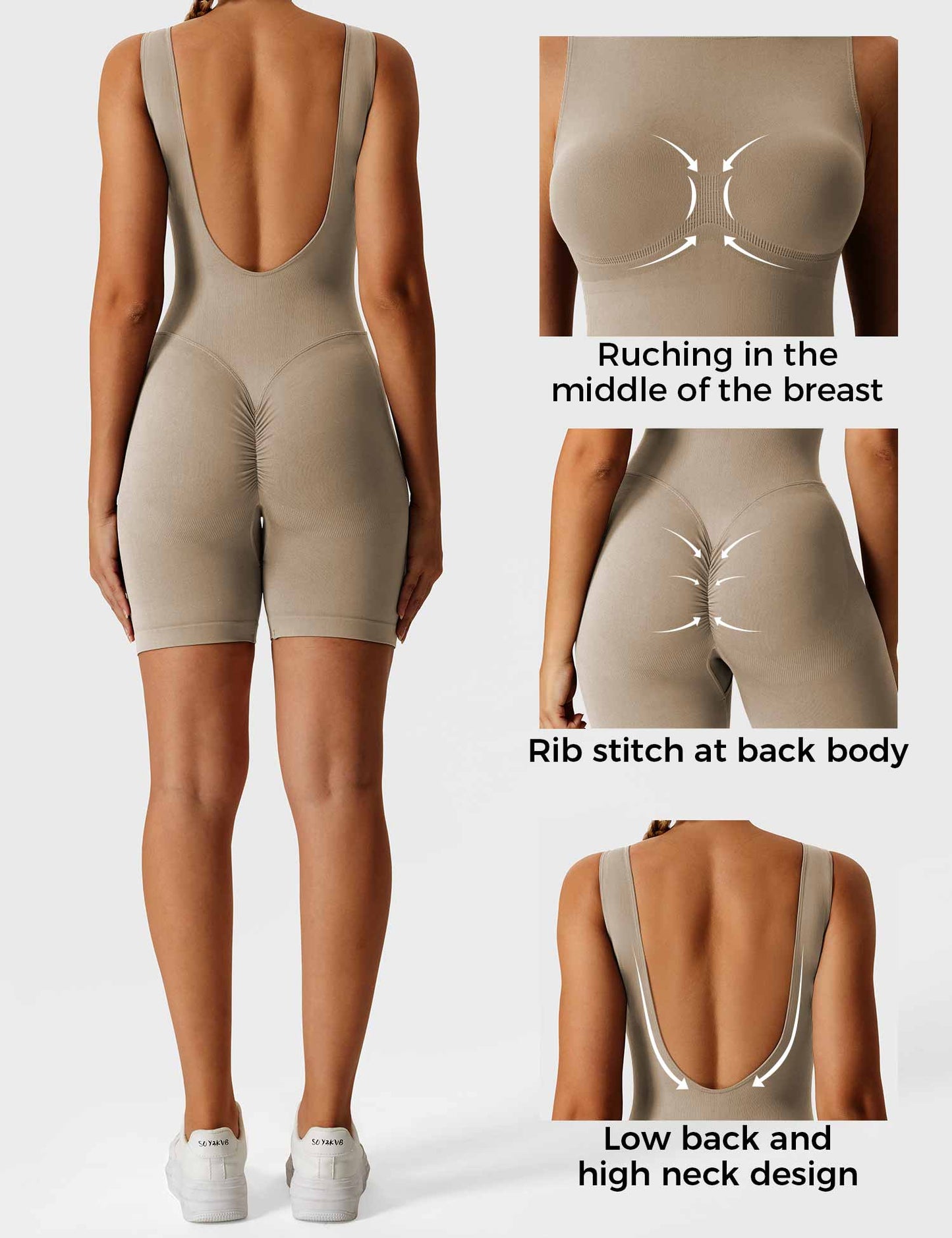 Tebeary wanky Seamless Jumpsuit