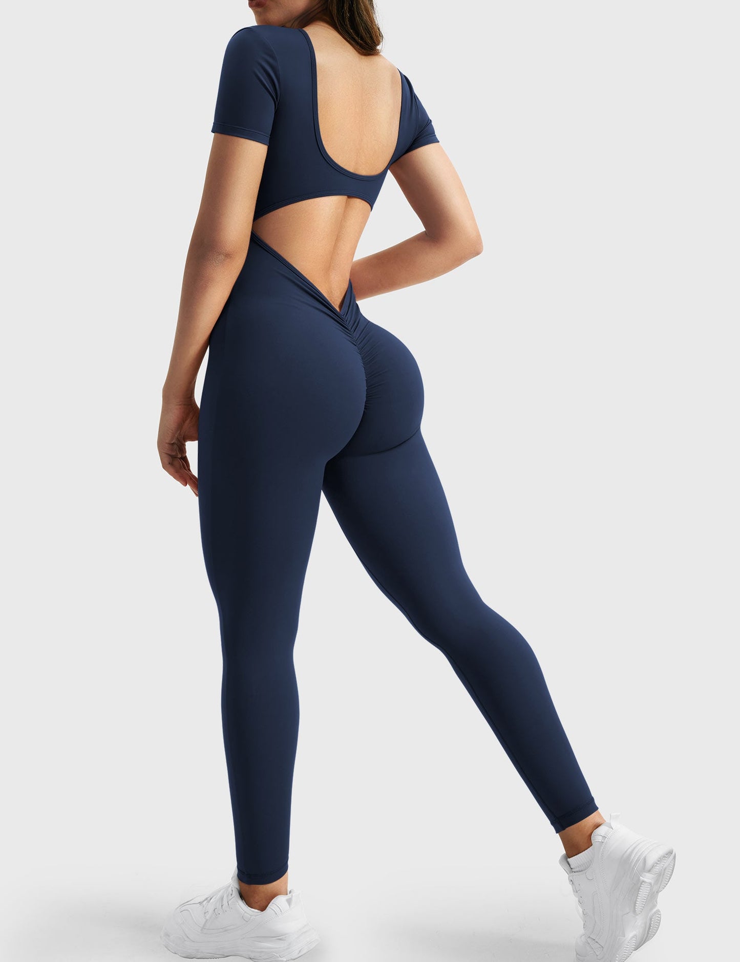 Tebeary Short Sleeves Jumpsuit