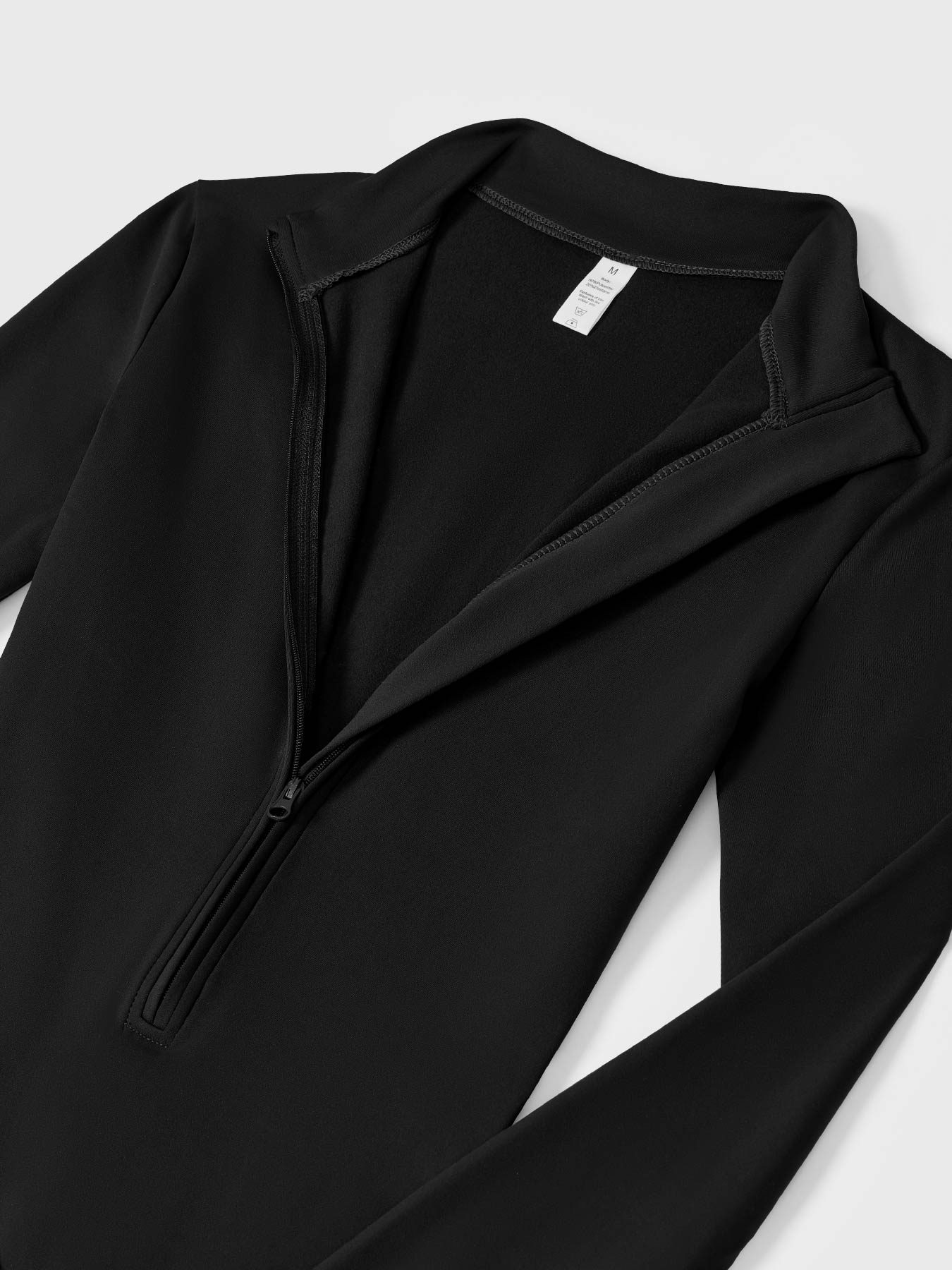 Tebeary Issa Fleece Long Sleeve Zipper Jumpsuit