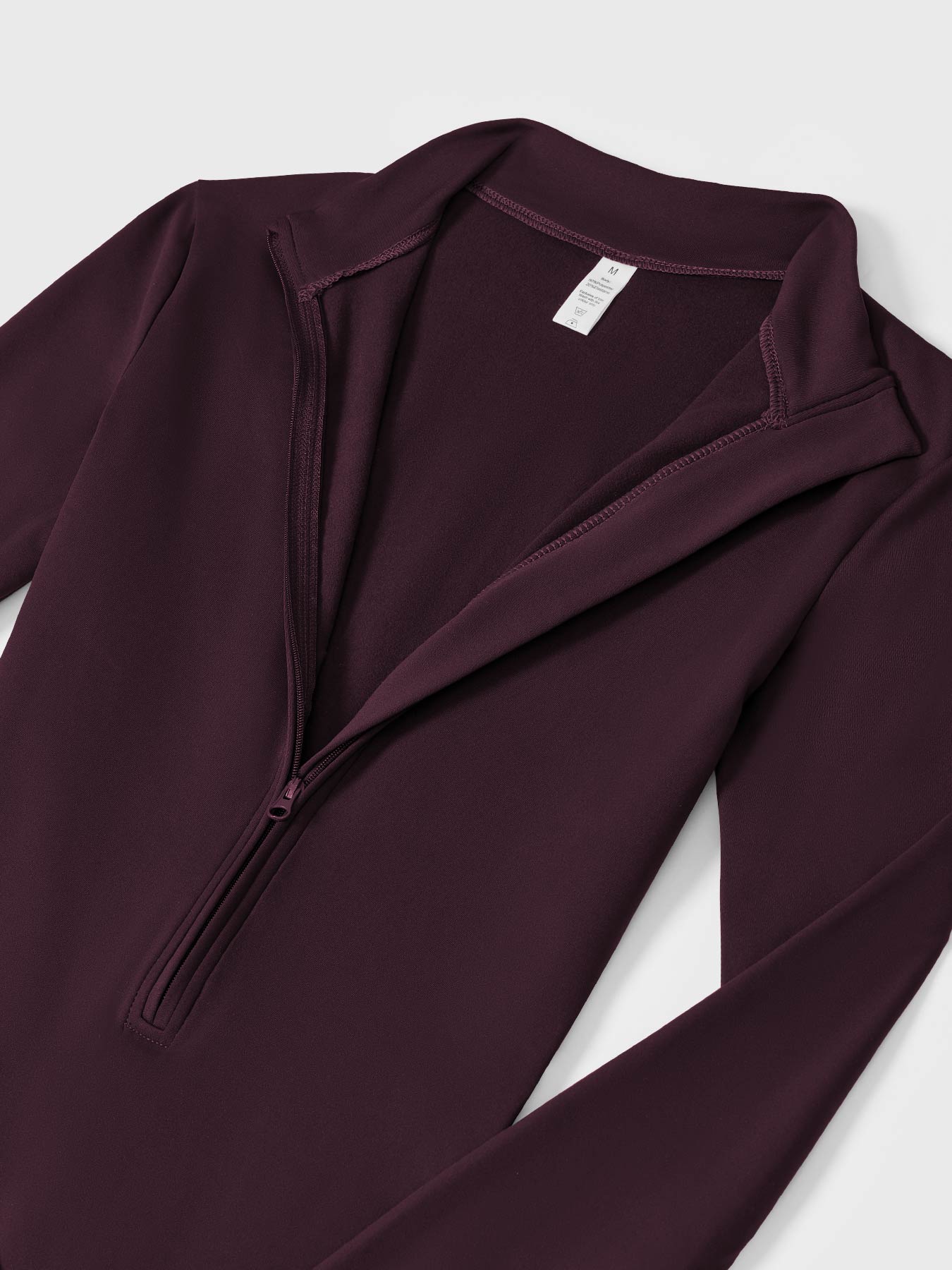 Tebeary Issa Fleece Long Sleeve Zipper Jumpsuit