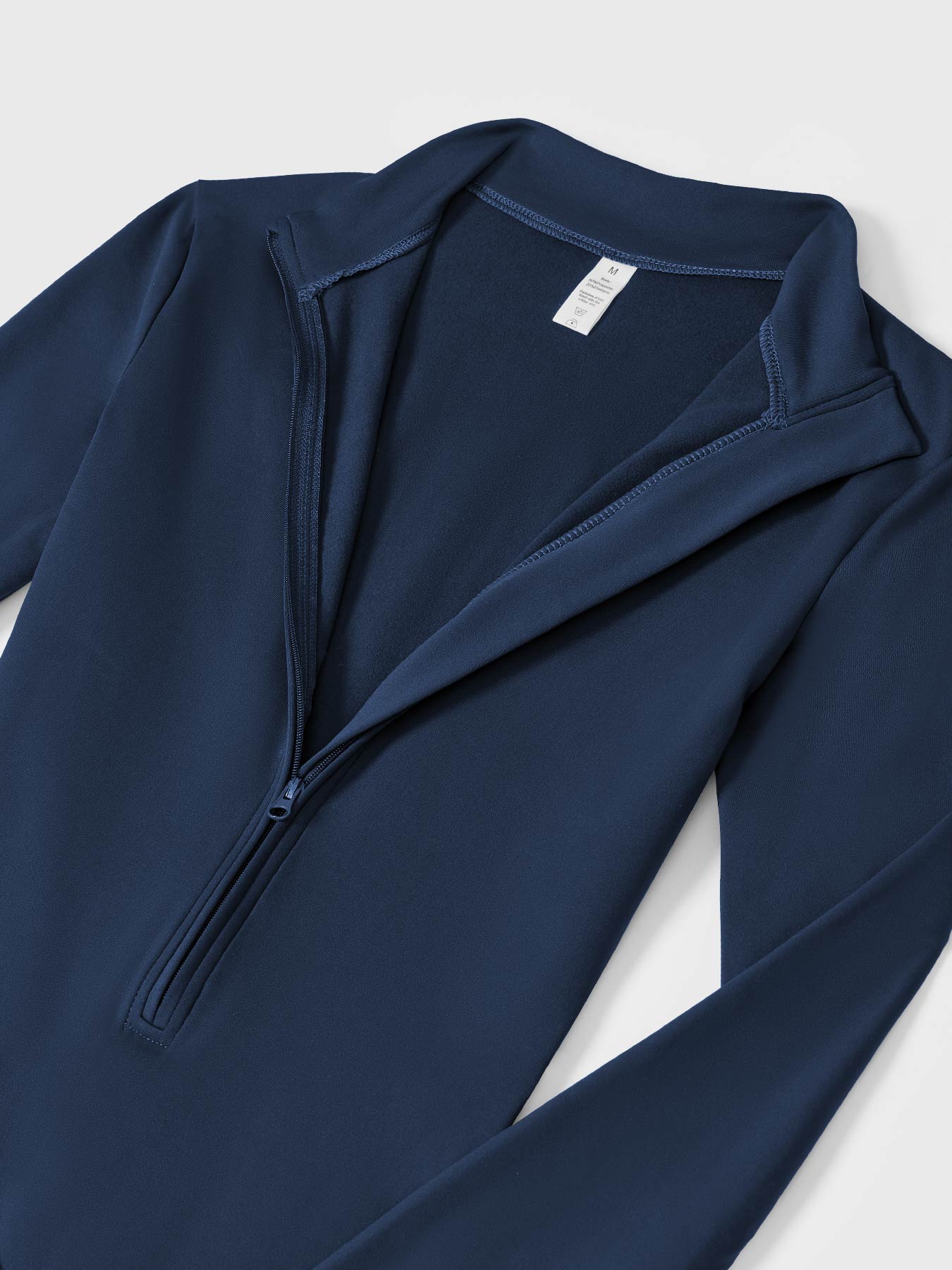 Tebeary Issa Fleece Long Sleeve Zipper Jumpsuit