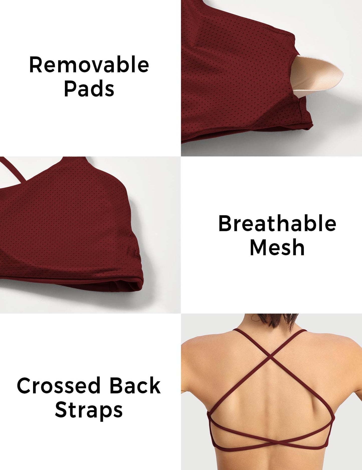 Tebeary Pearl Sports Bra