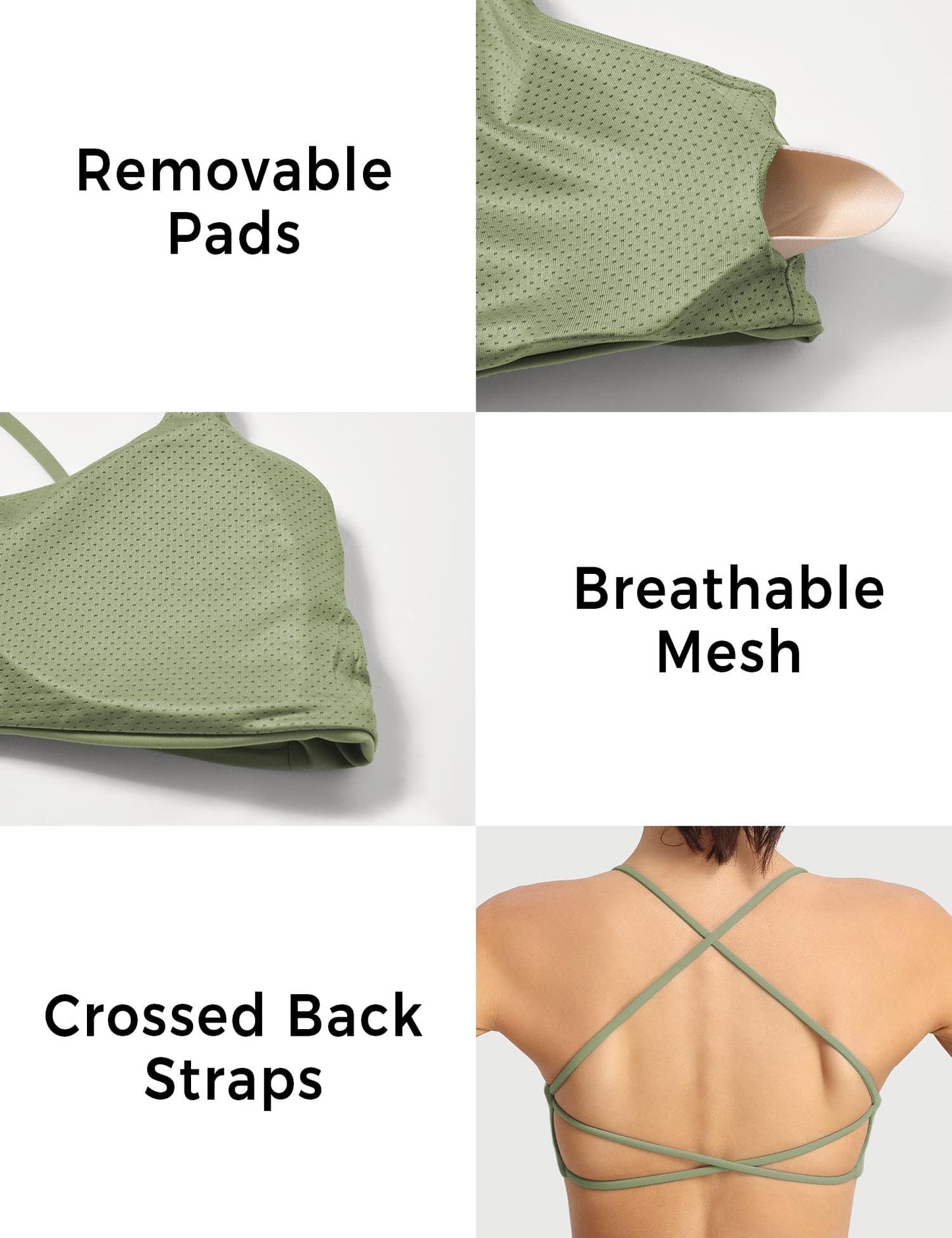 Tebeary Pearl Sports Bra