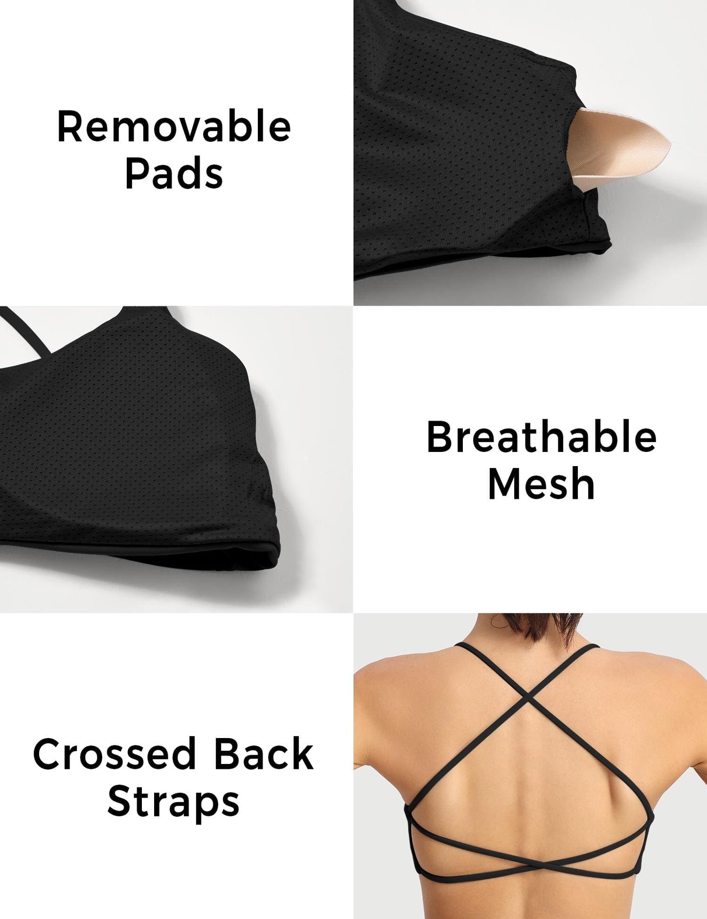 Tebeary Pearl Sports Bra