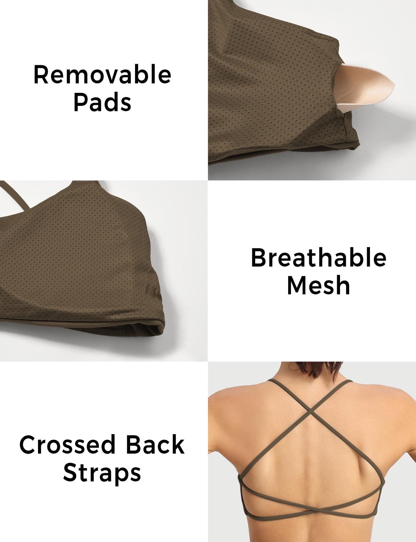 Tebeary Pearl Sports Bra