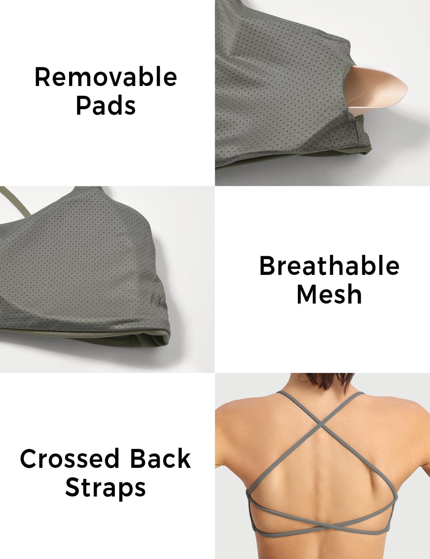 Tebeary Pearl Sports Bra