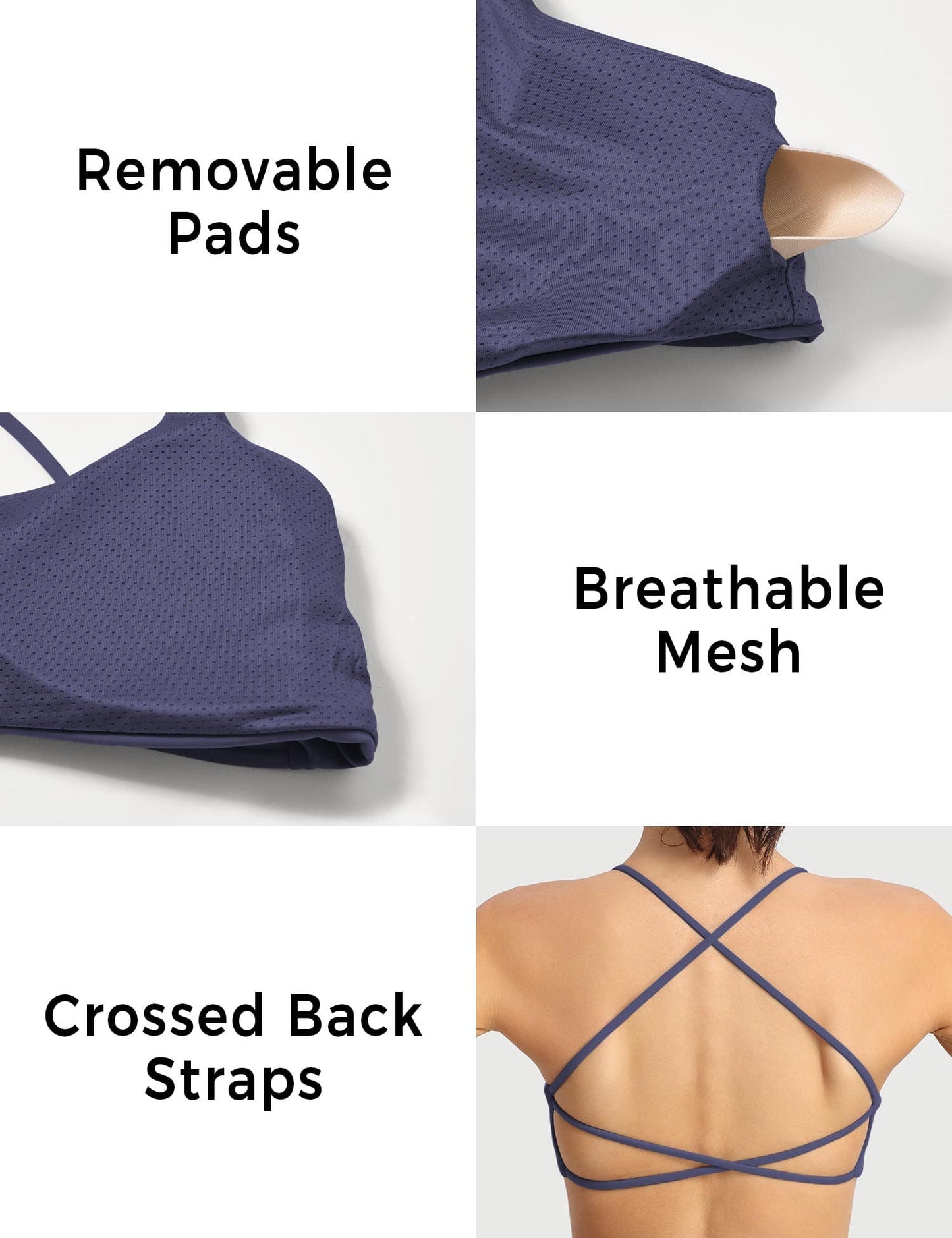 Tebeary Pearl Sports Bra