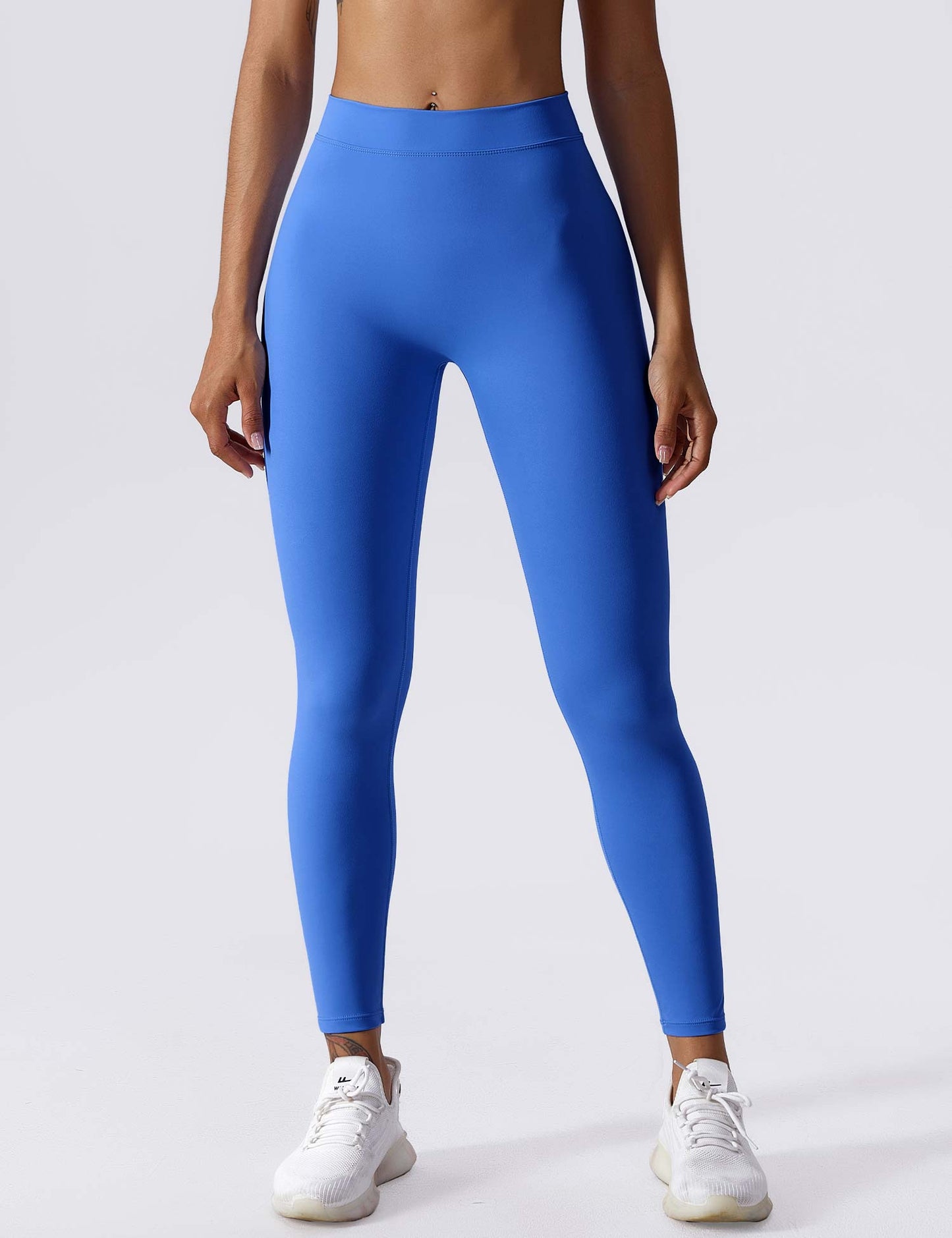 Tebeary V-back Ruched Leggings