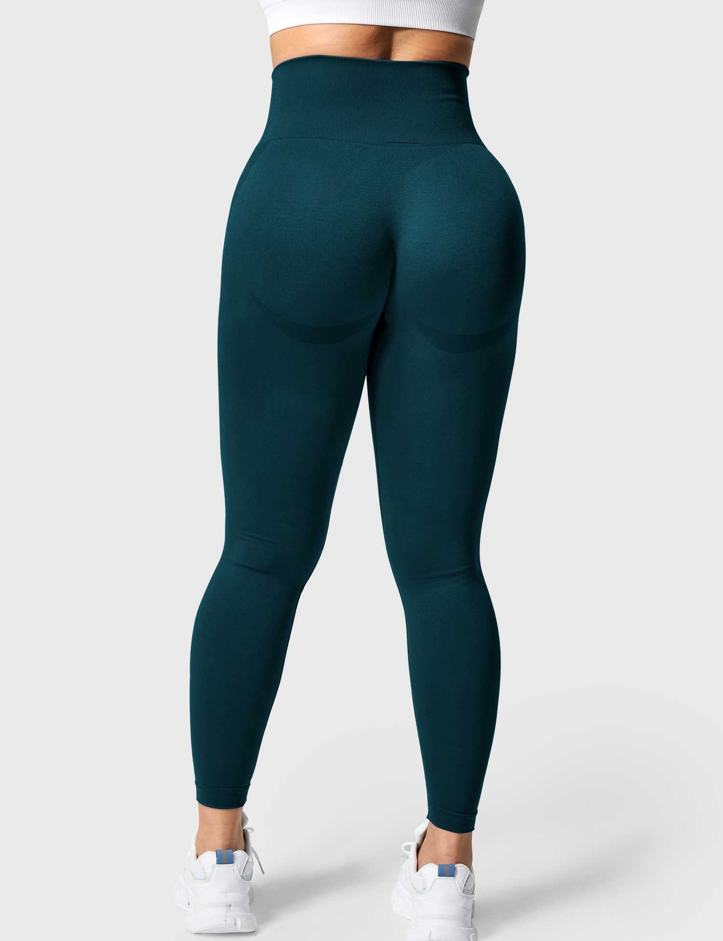 TebearySolid Smile Contour Leggings