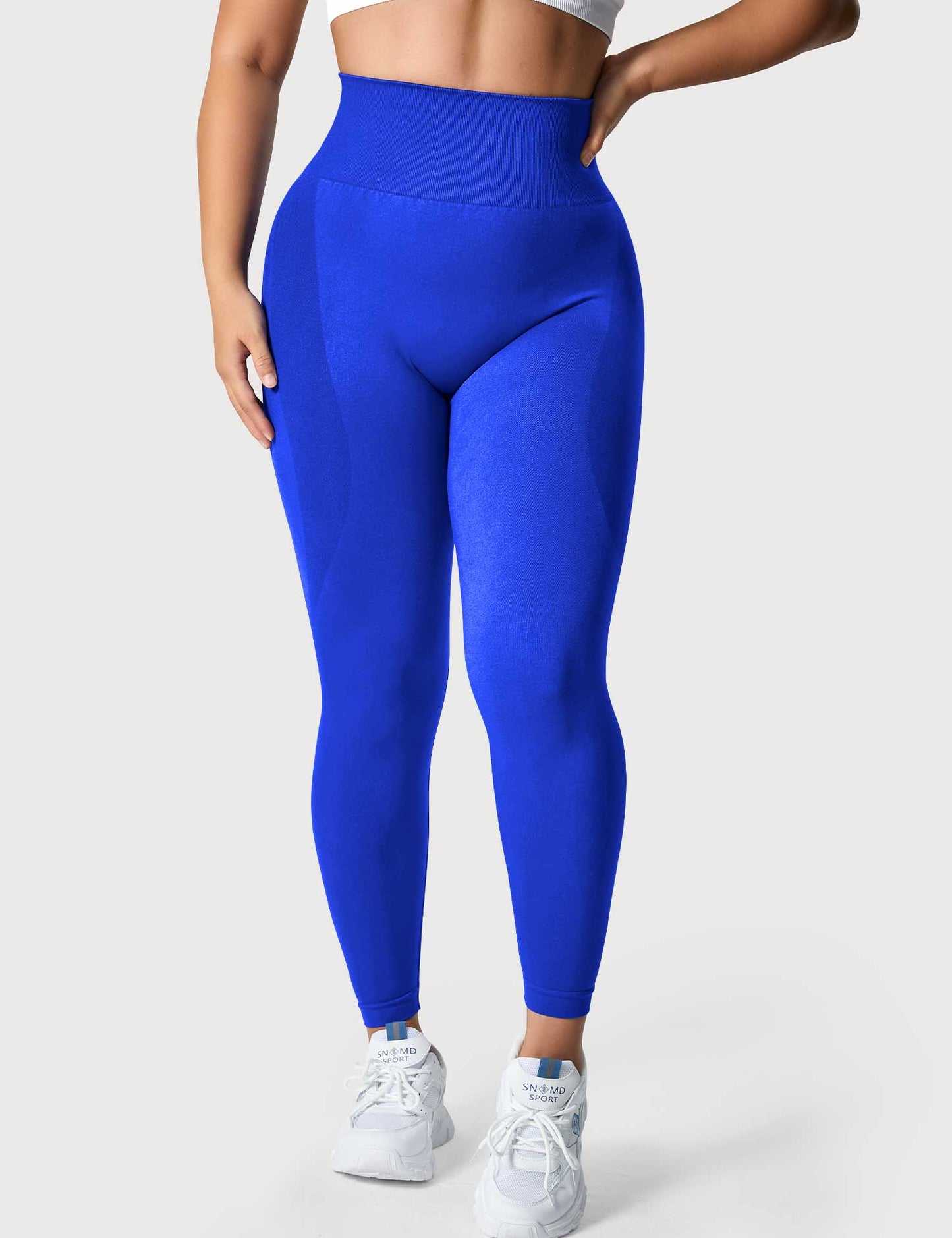 TebearySolid Smile Contour Leggings