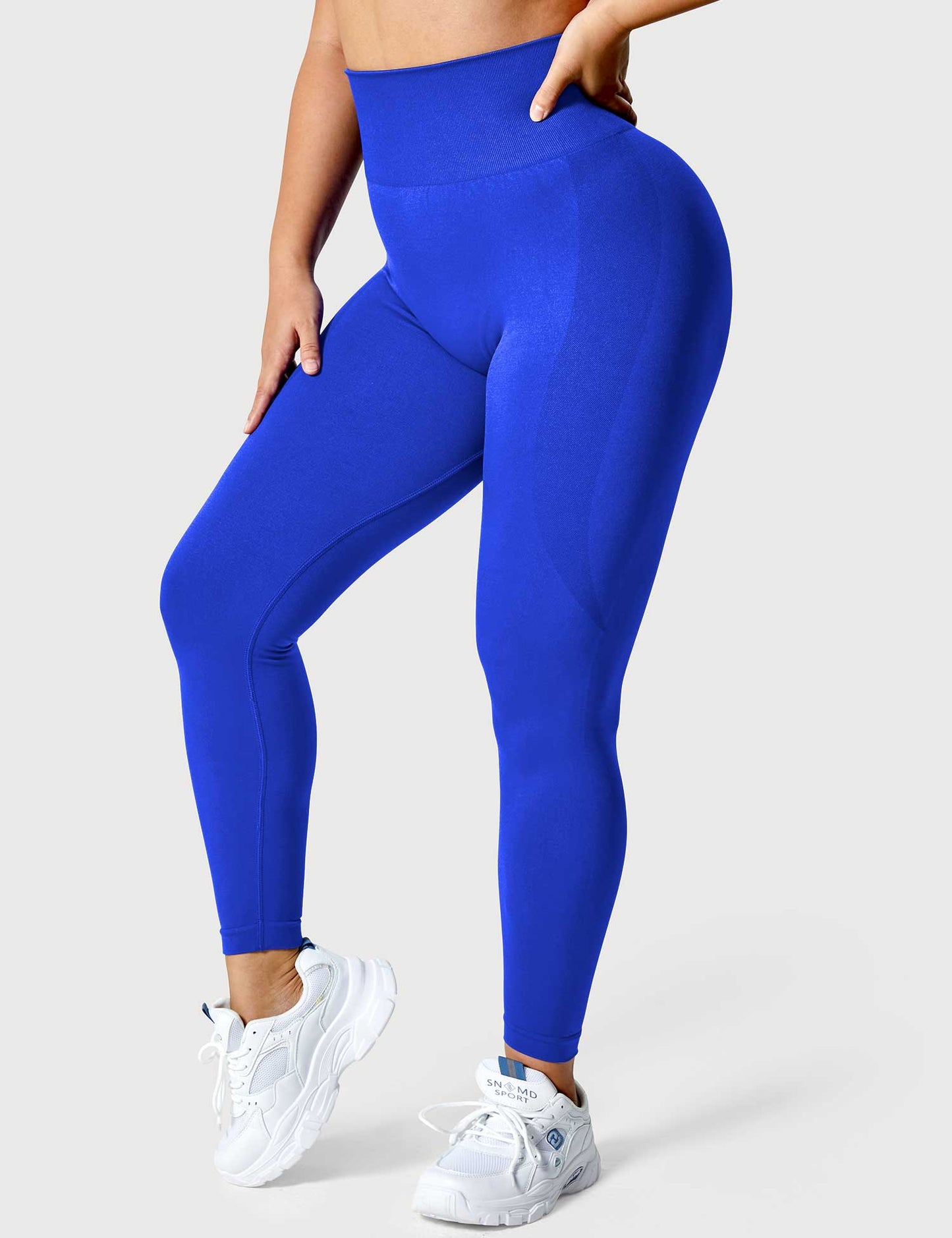 TebearySolid Smile Contour Leggings