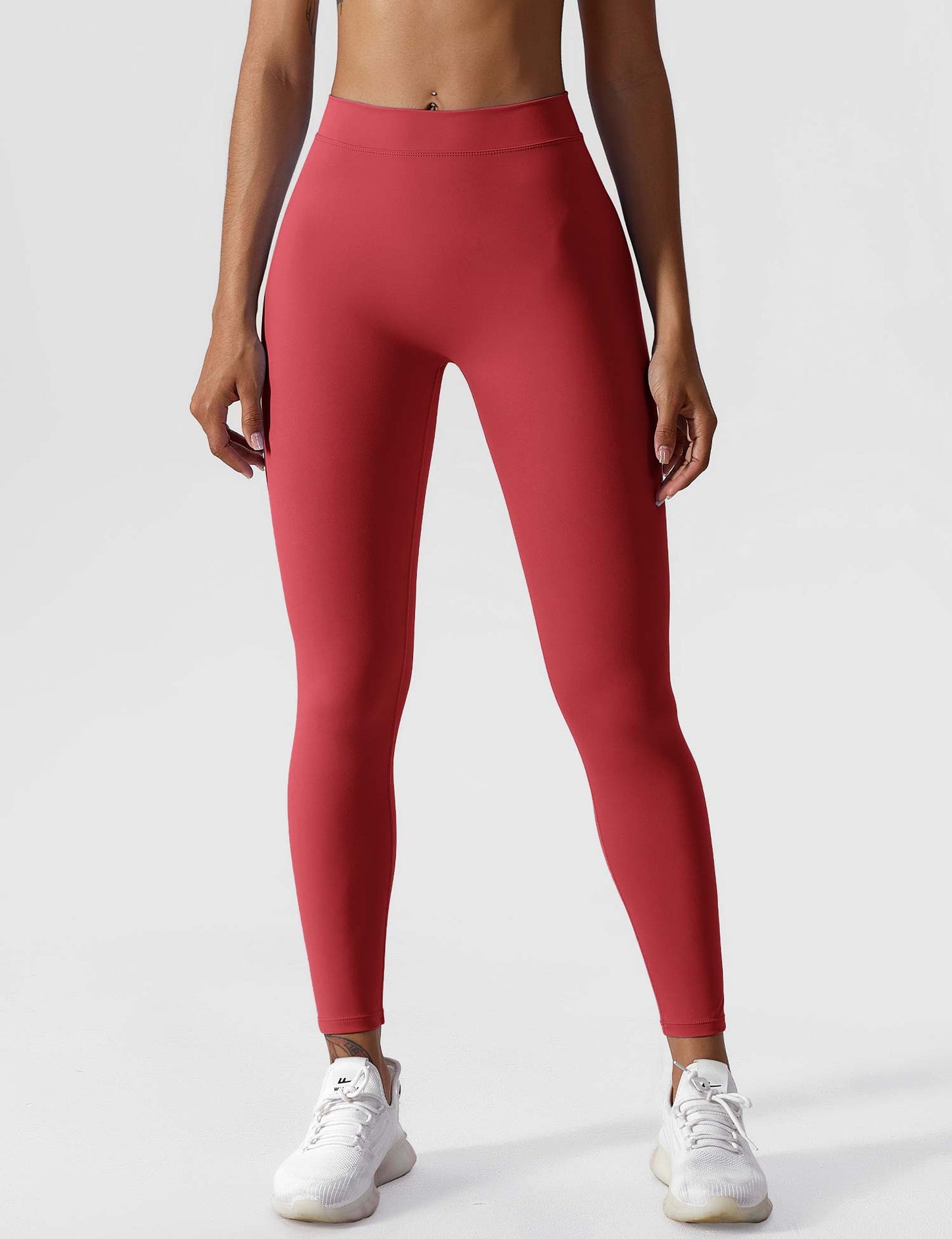 Tebeary V-back Ruched Leggings