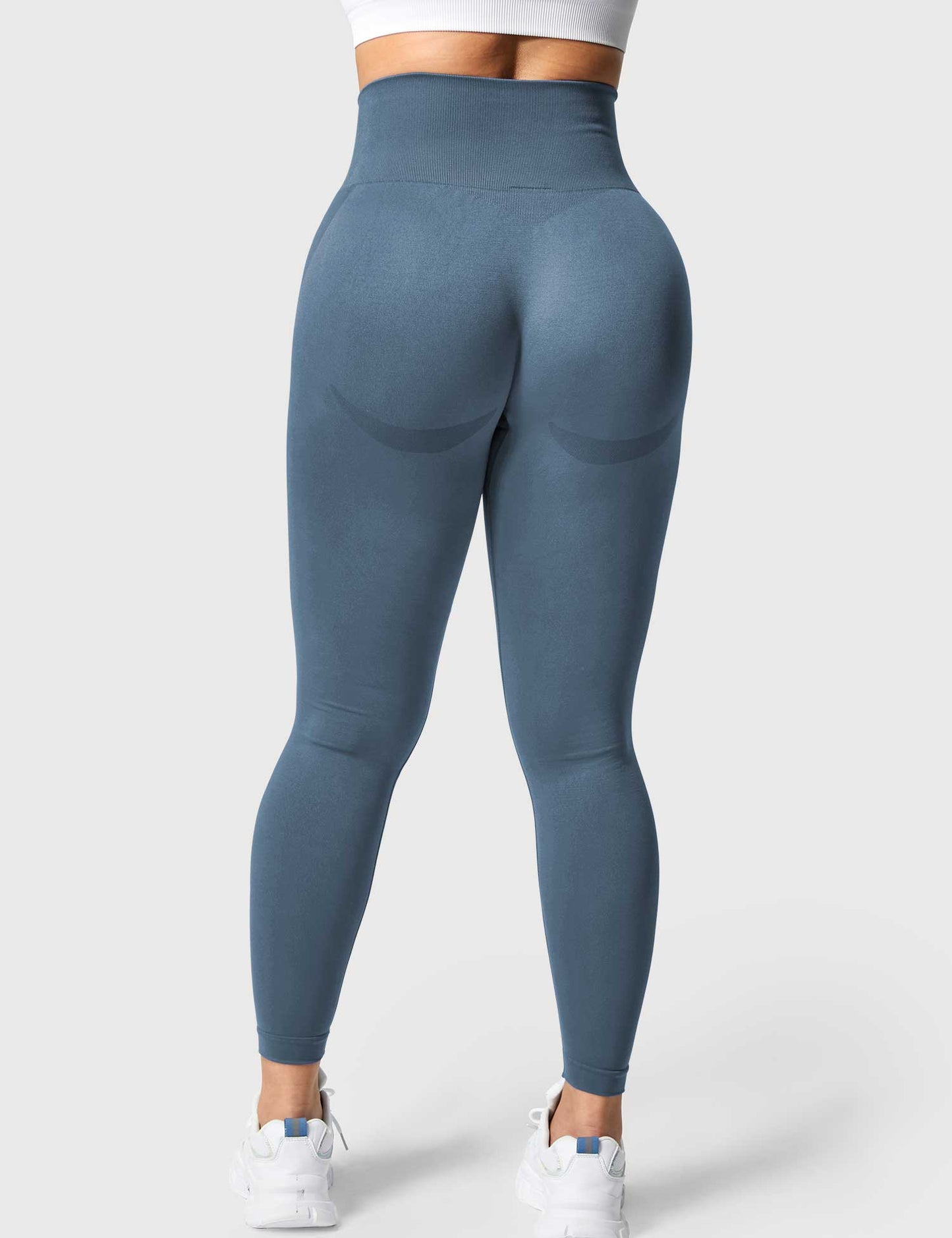 TebearySolid Smile Contour Leggings
