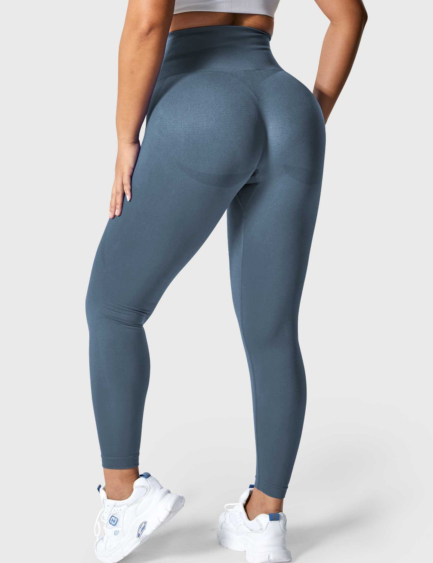 TebearySolid Smile Contour Leggings
