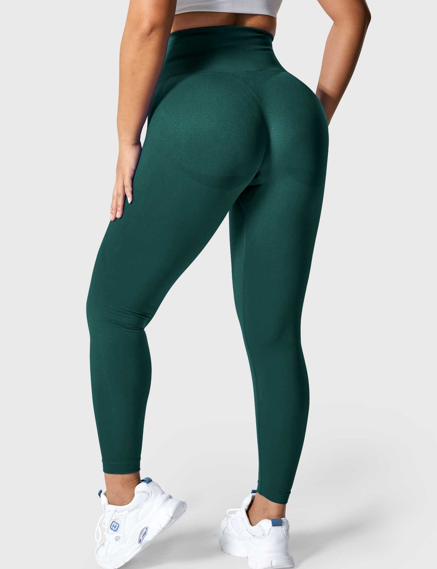 TebearySolid Smile Contour Leggings