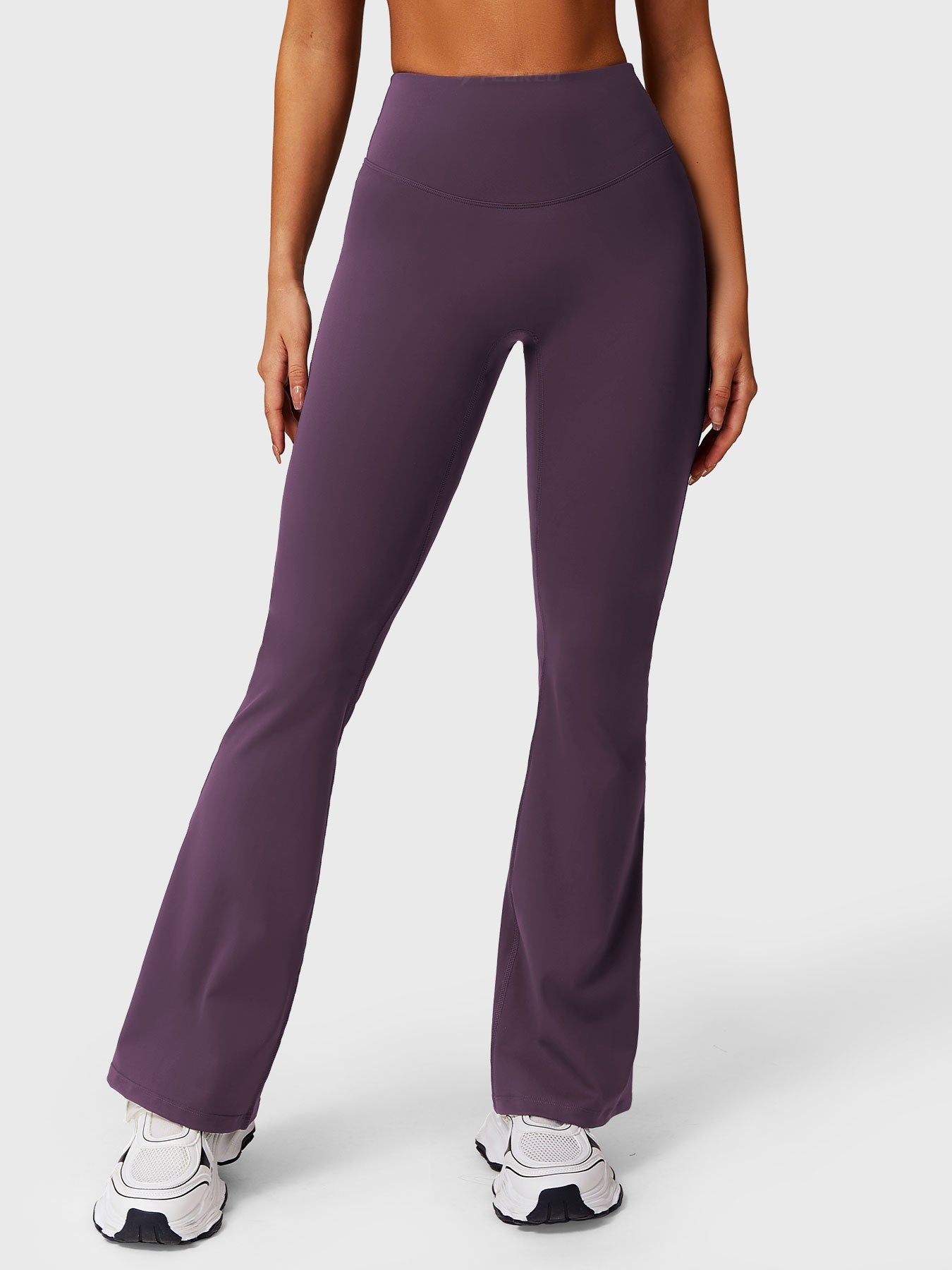 Tebeary Dosa Ruffle Pocket Flare Leggings