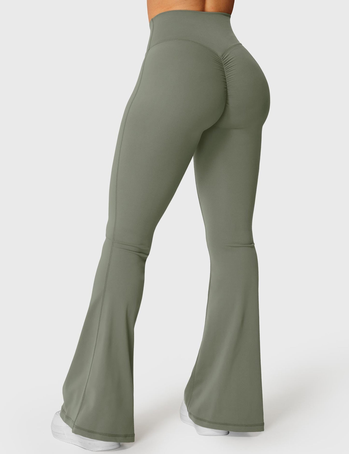 Tebeary V-waistband Caci Flare Leggings