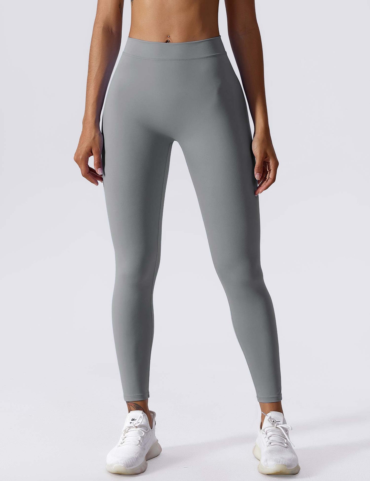 Tebeary V-back Ruched Leggings