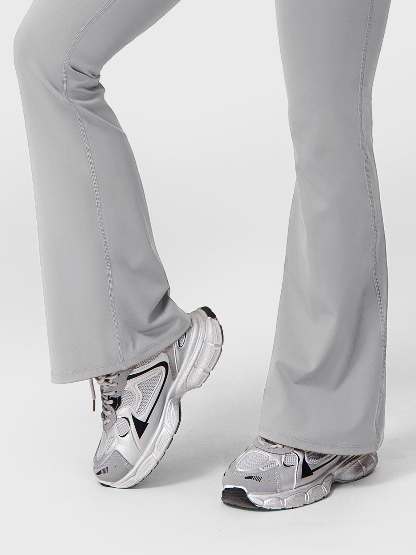Tebeary Dosa Ruffle Pocket Flare Leggings
