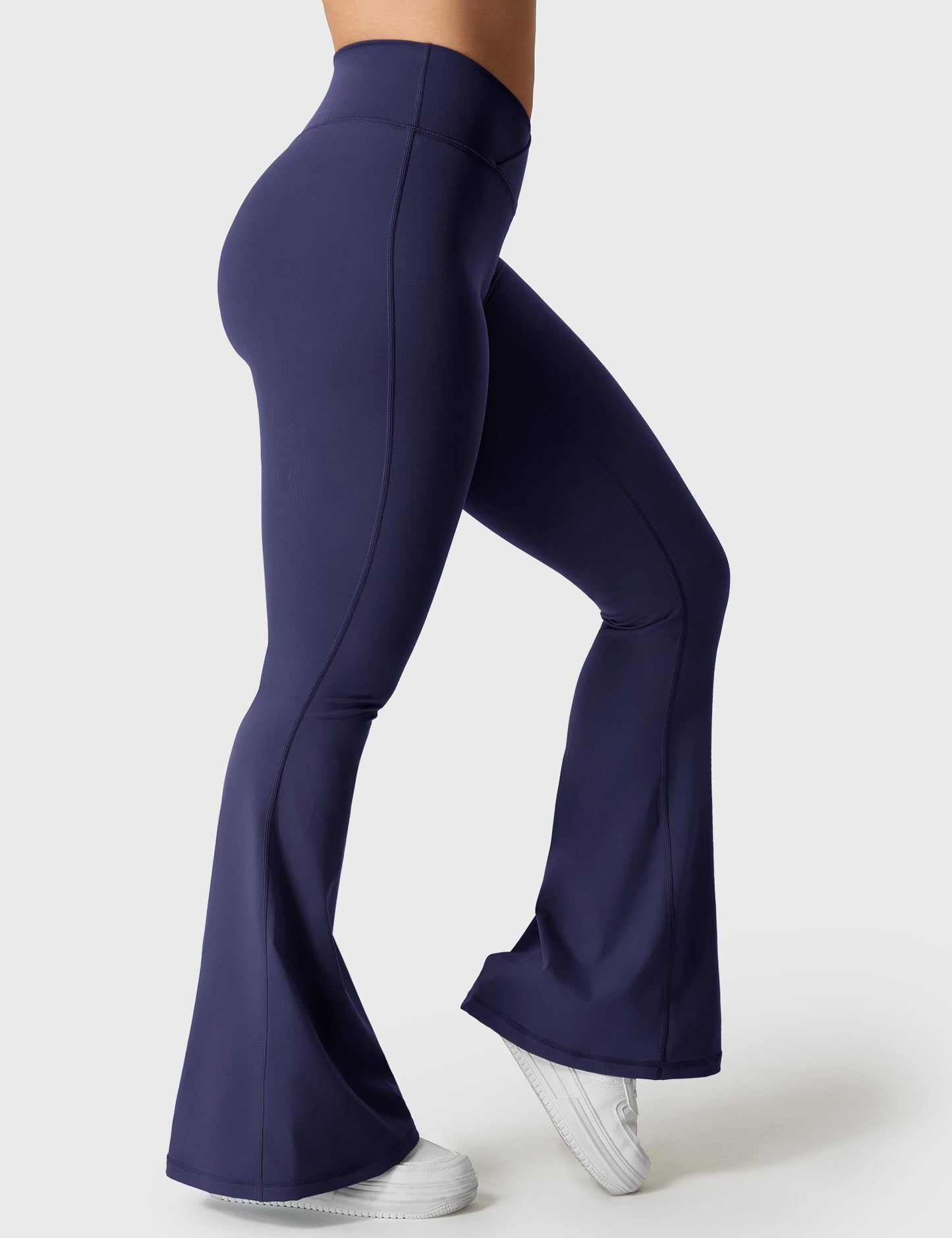 Tebeary V-waistband Caci Flare Leggings