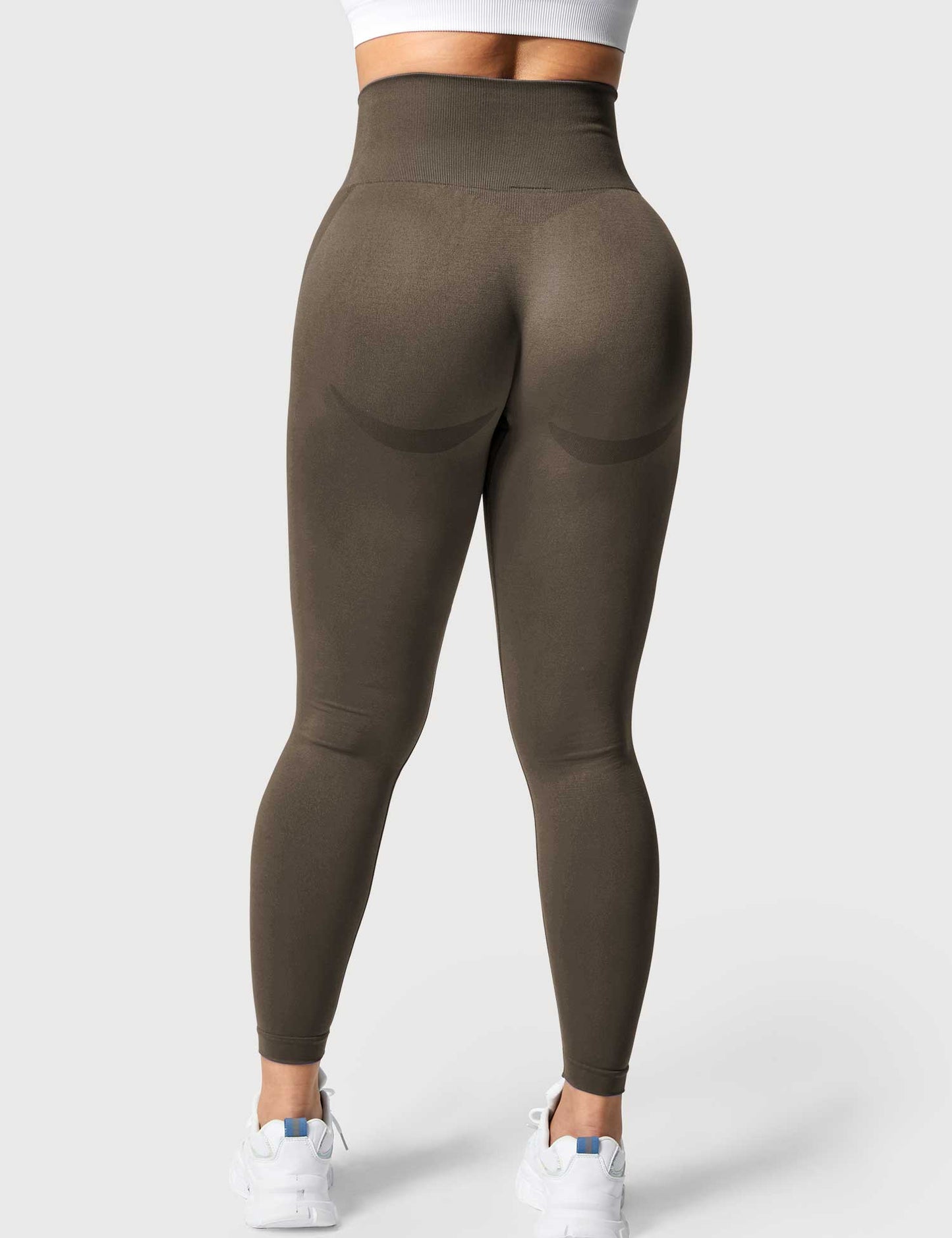 TebearySolid Smile Contour Leggings