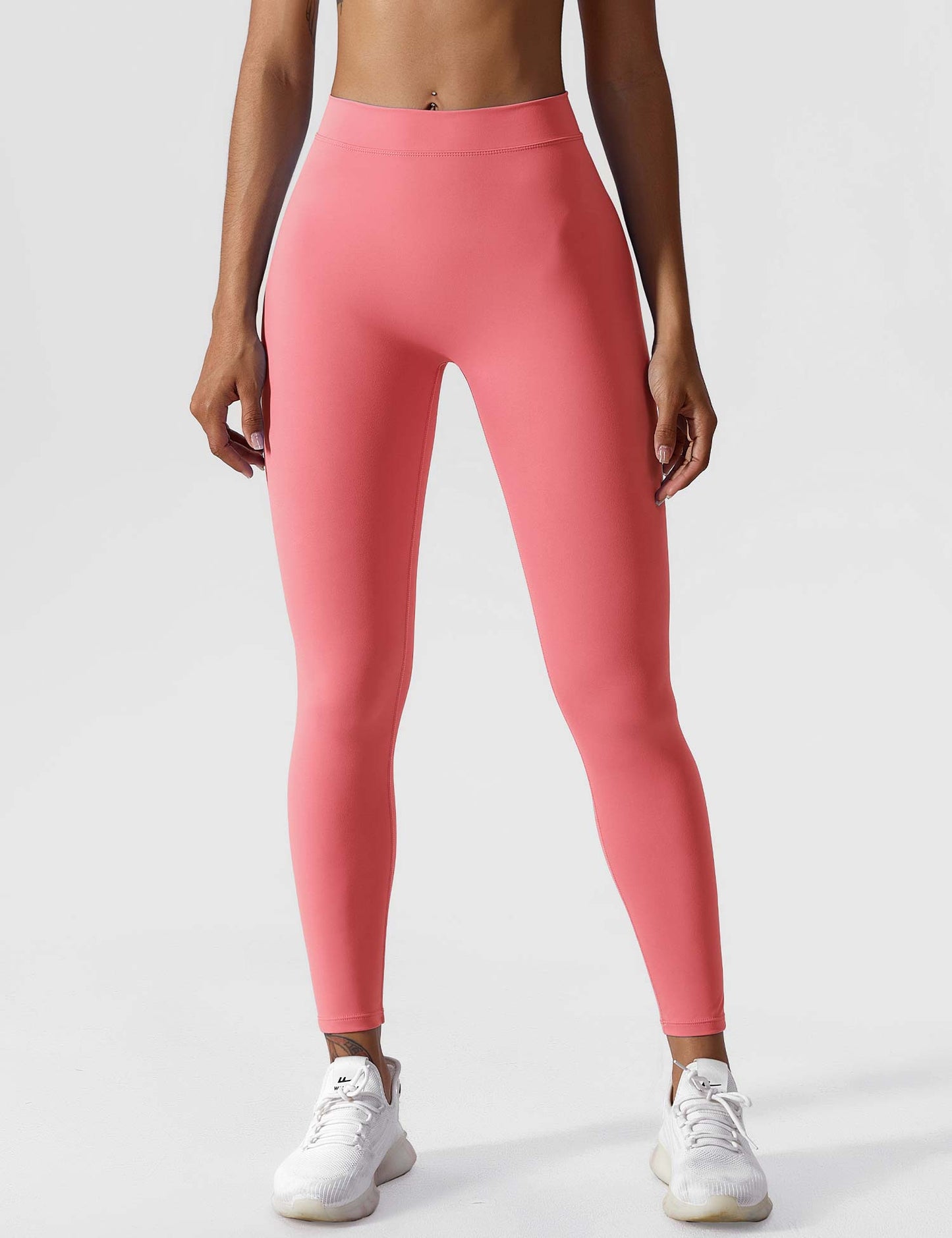 Tebeary V-back Ruched Leggings