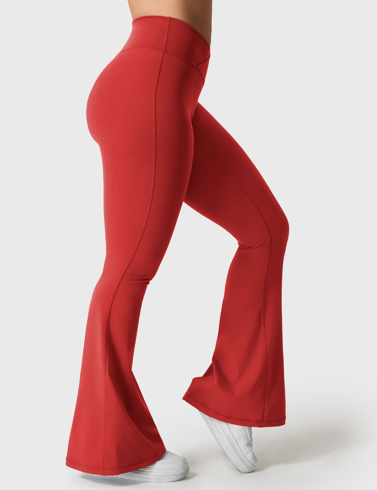 Tebeary V-waistband Caci Flare Leggings