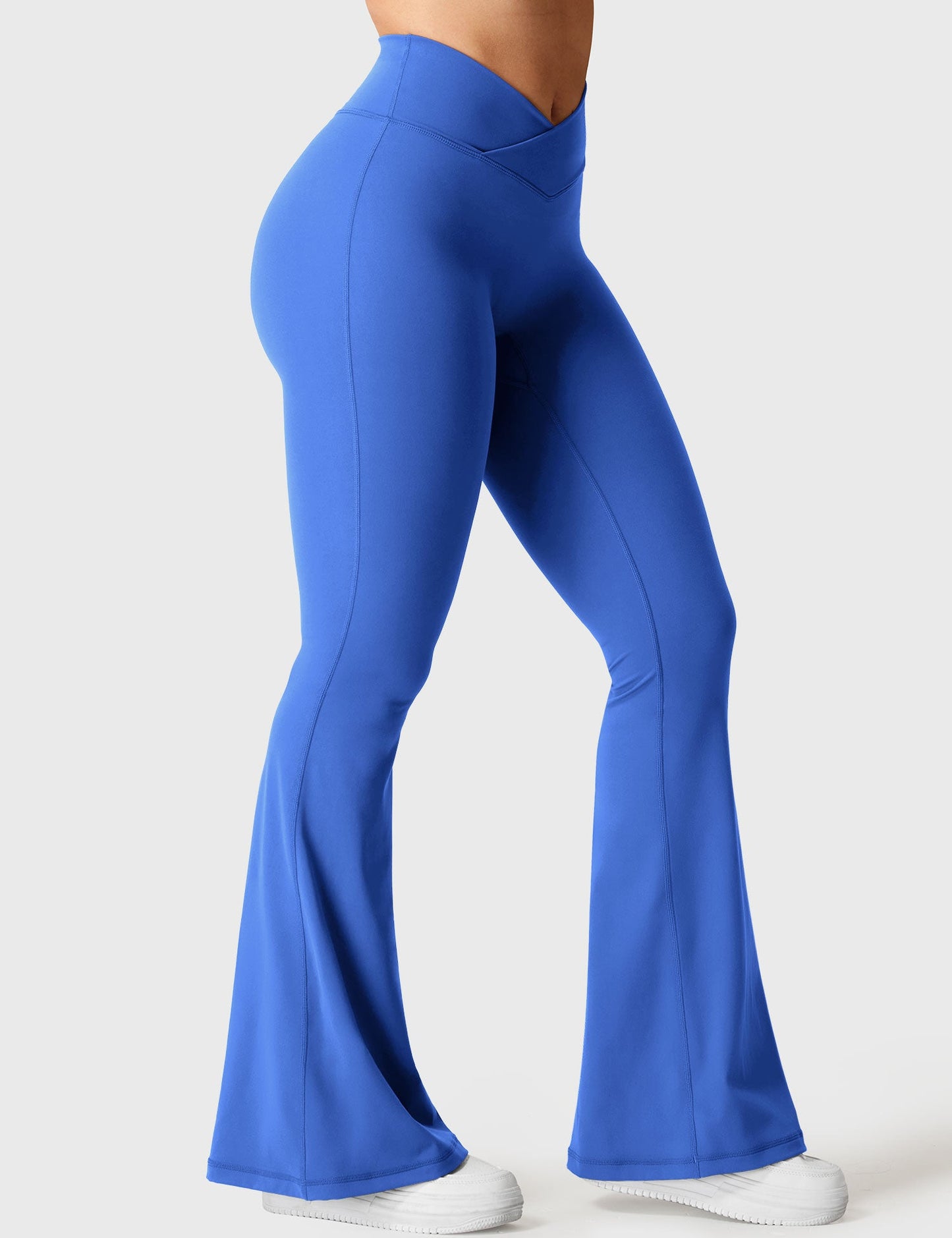 Tebeary V-waistband Caci Flare Leggings