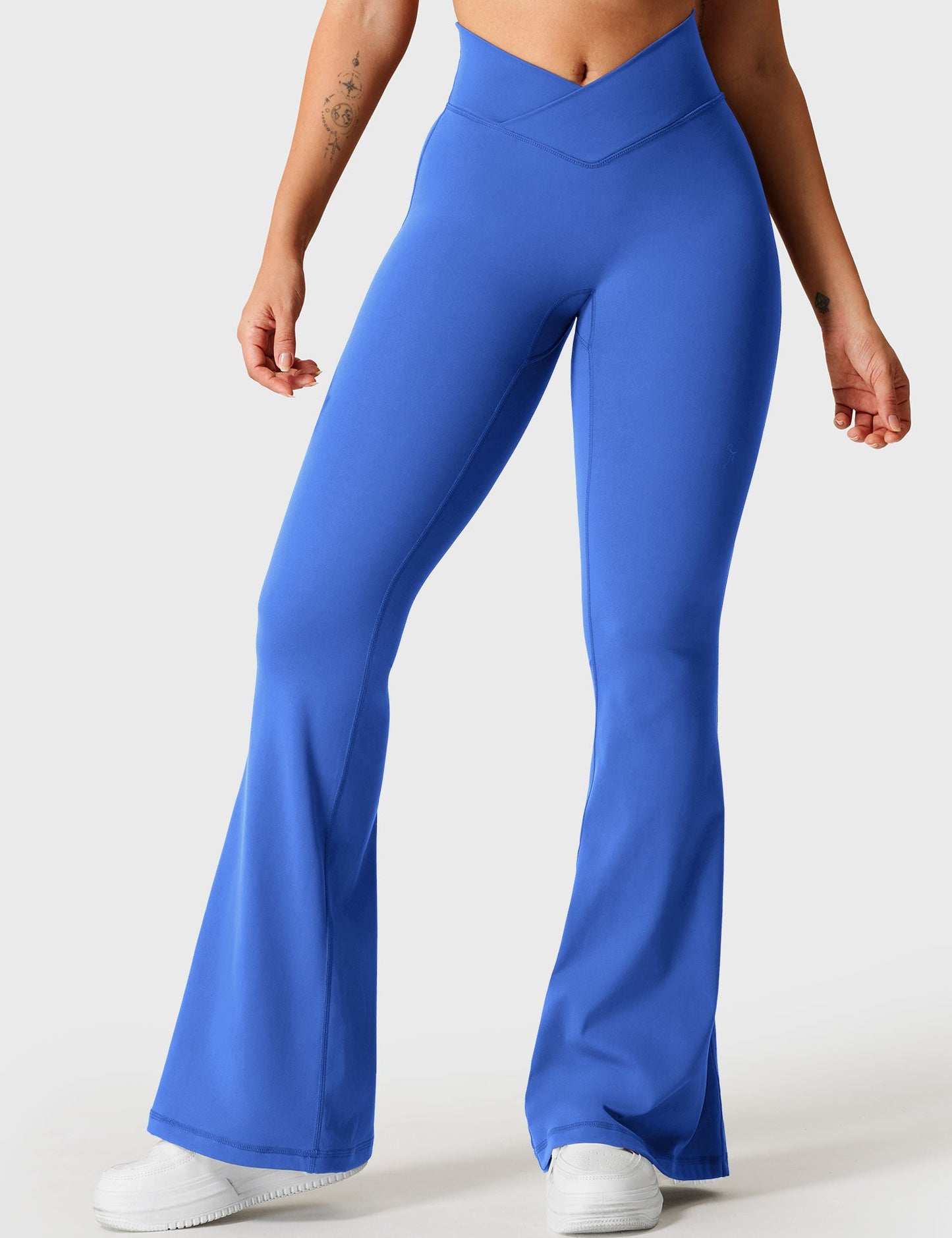Tebeary V-waistband Caci Flare Leggings