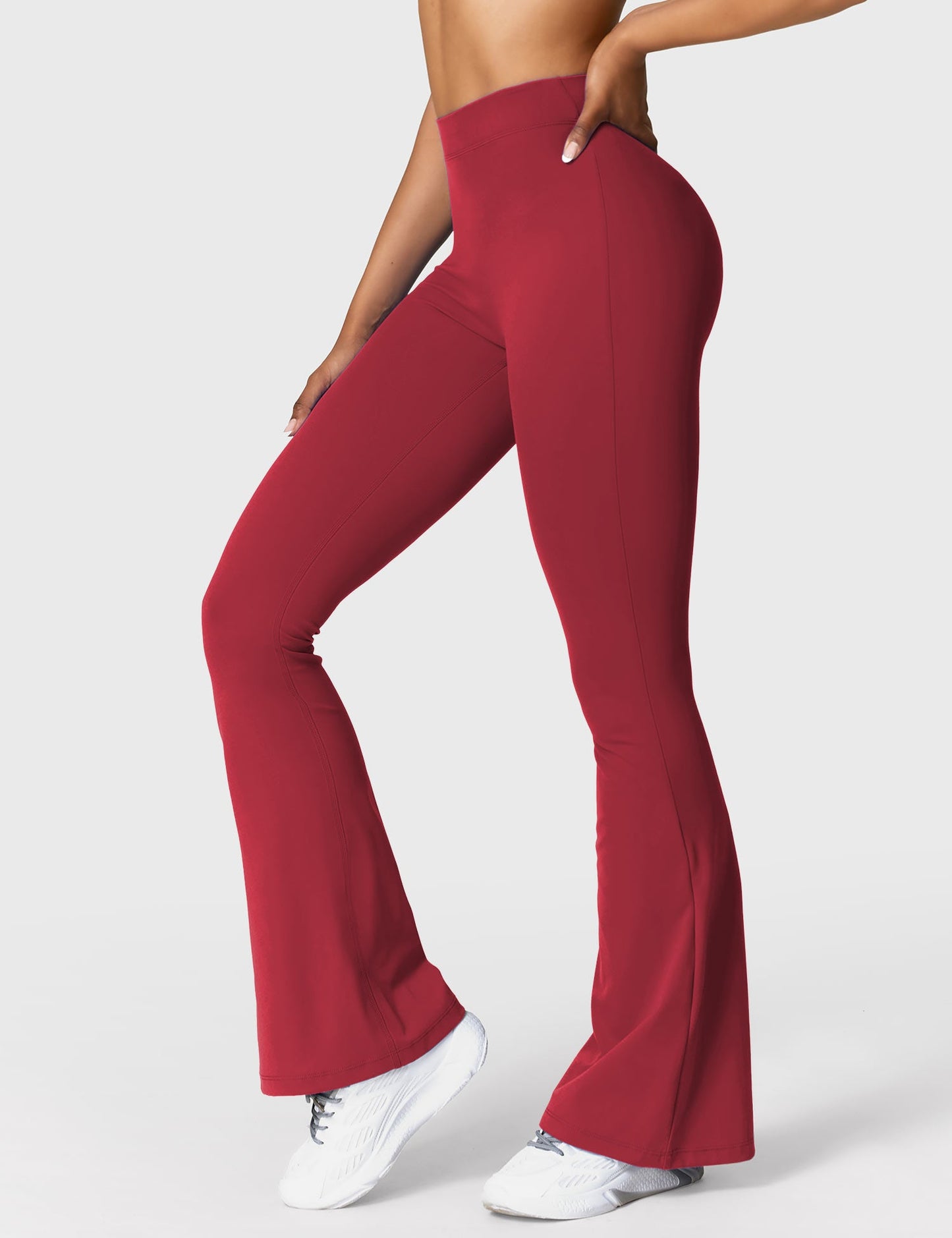 Tebeary Daze V-back Flare Leggings