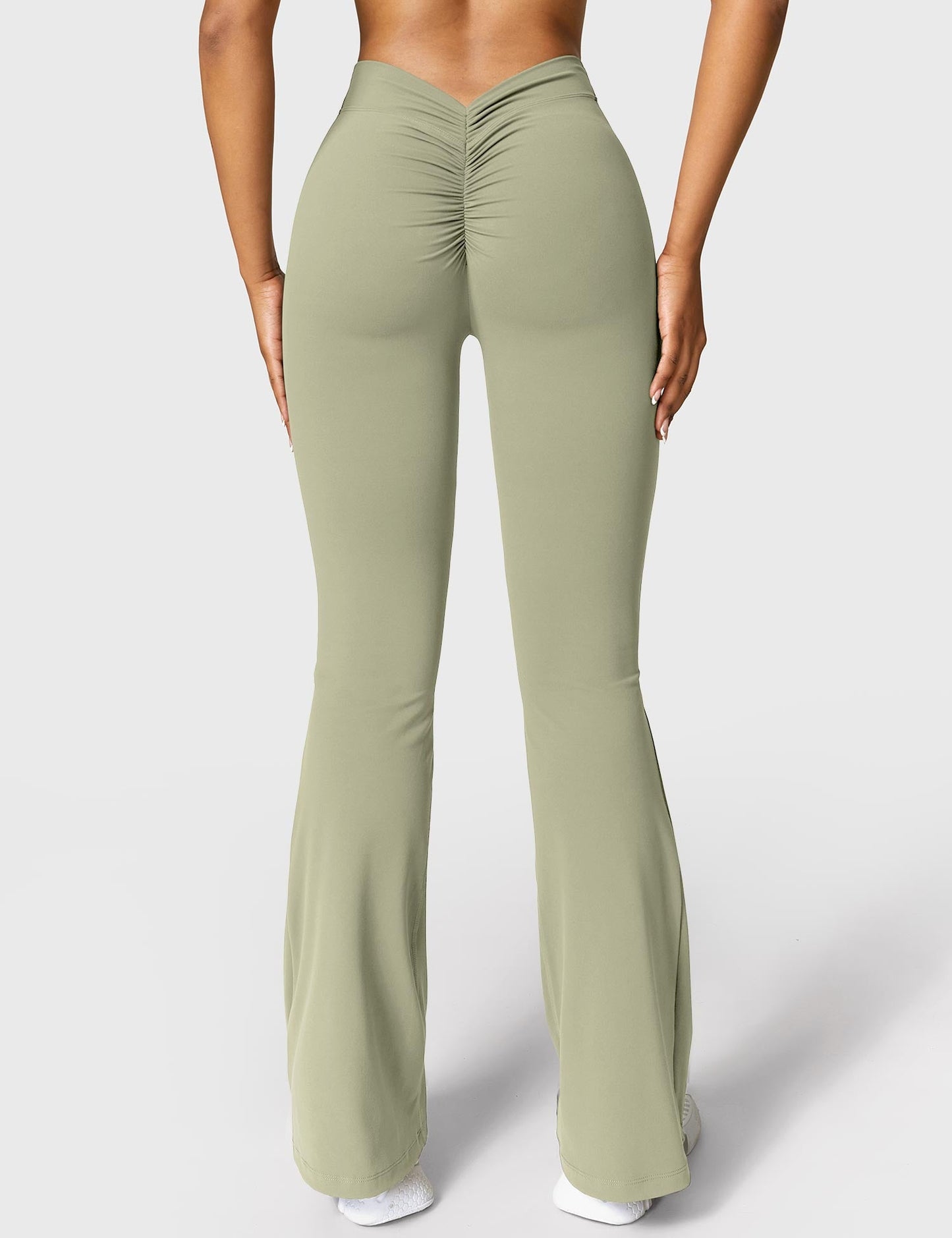 Tebeary Daze V-back Flare Leggings