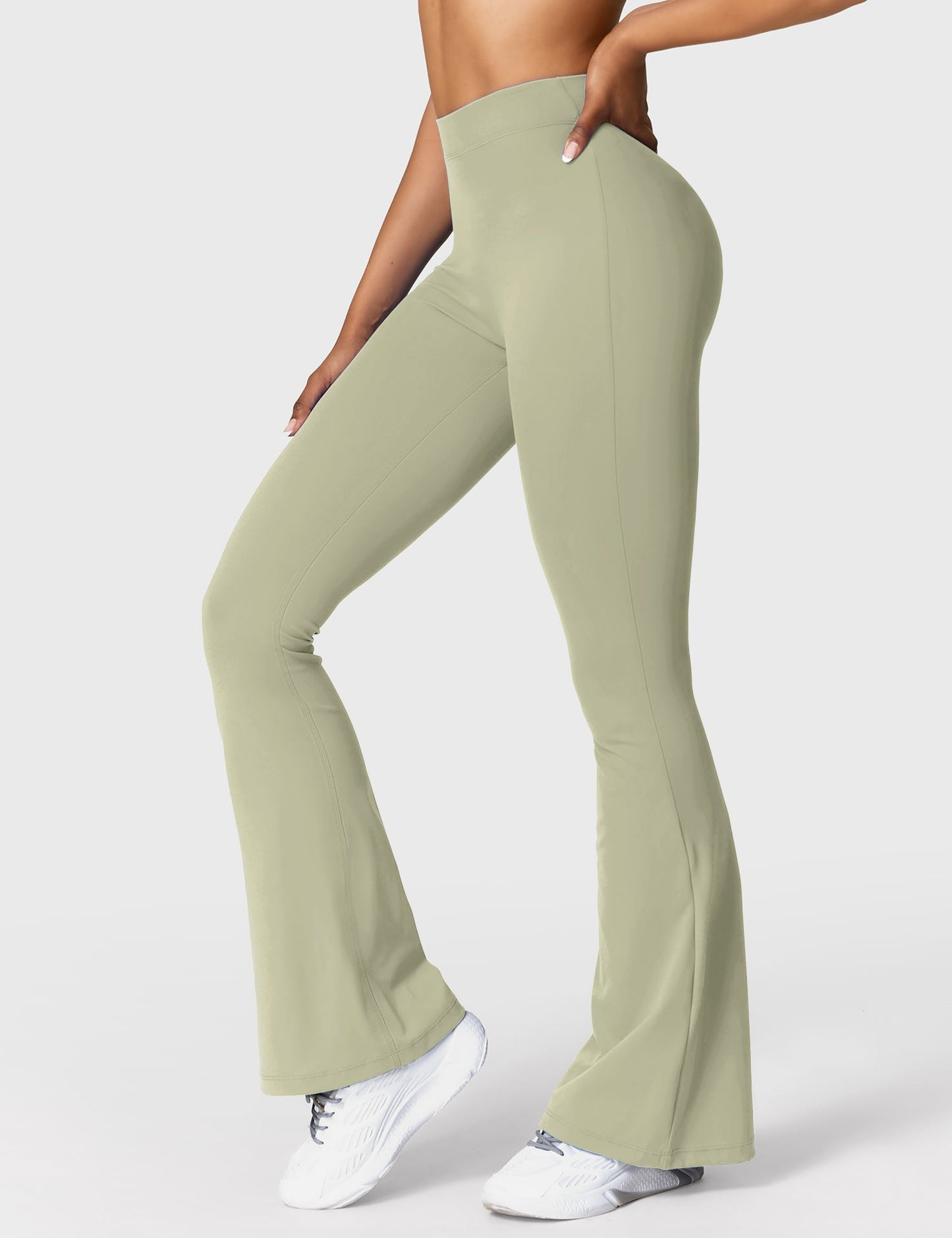Tebeary Daze V-back Flare Leggings