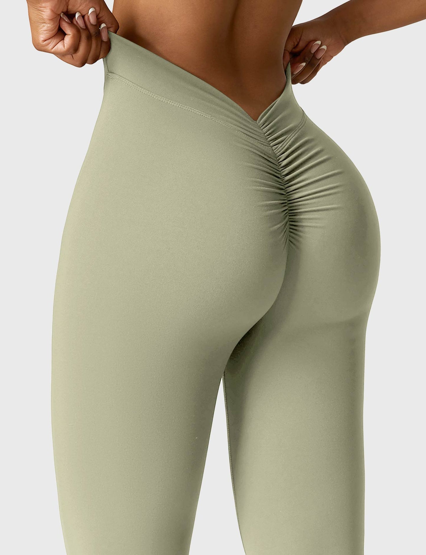 Tebeary Daze V-back Flare Leggings