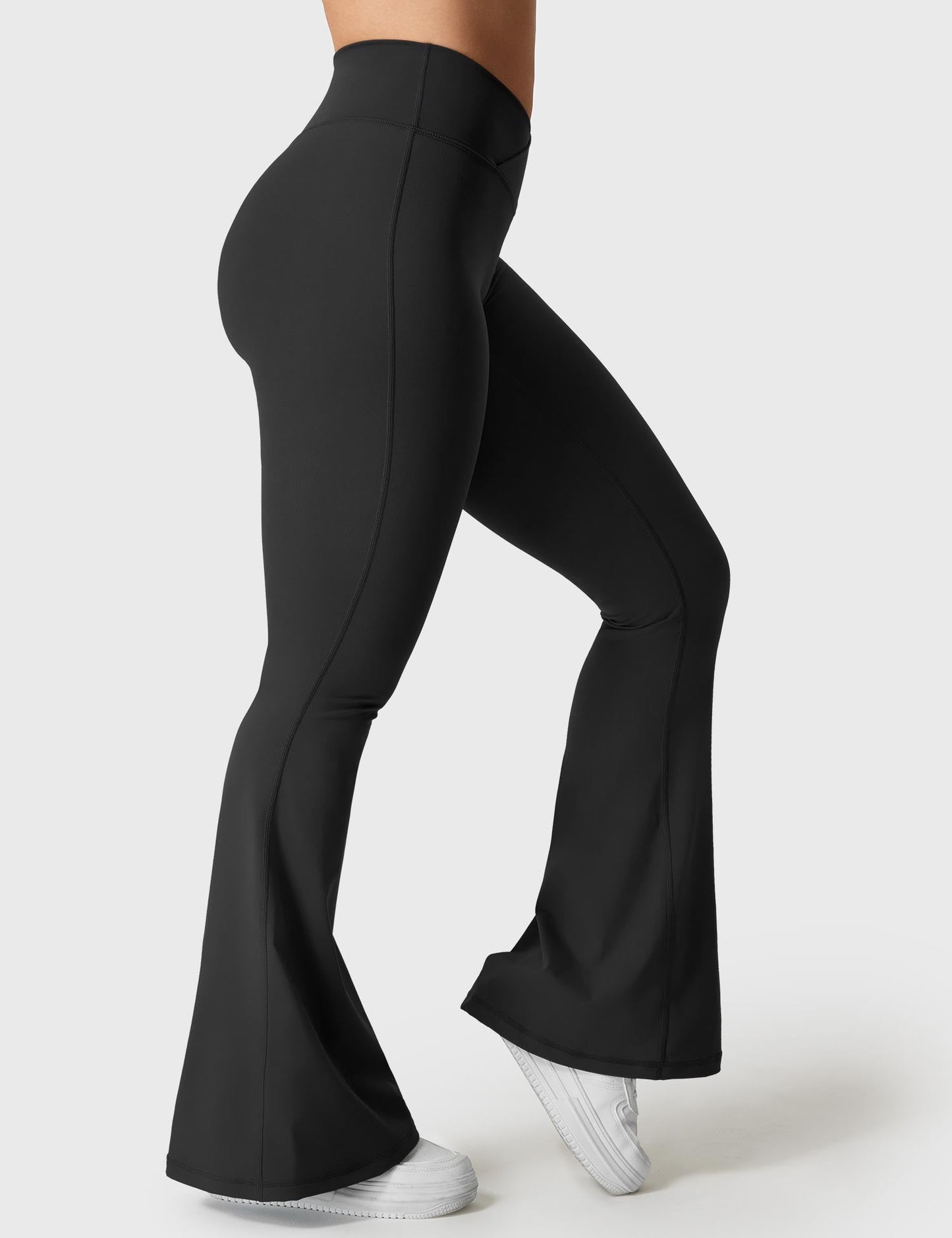 Tebeary V-waistband Caci Flare Leggings