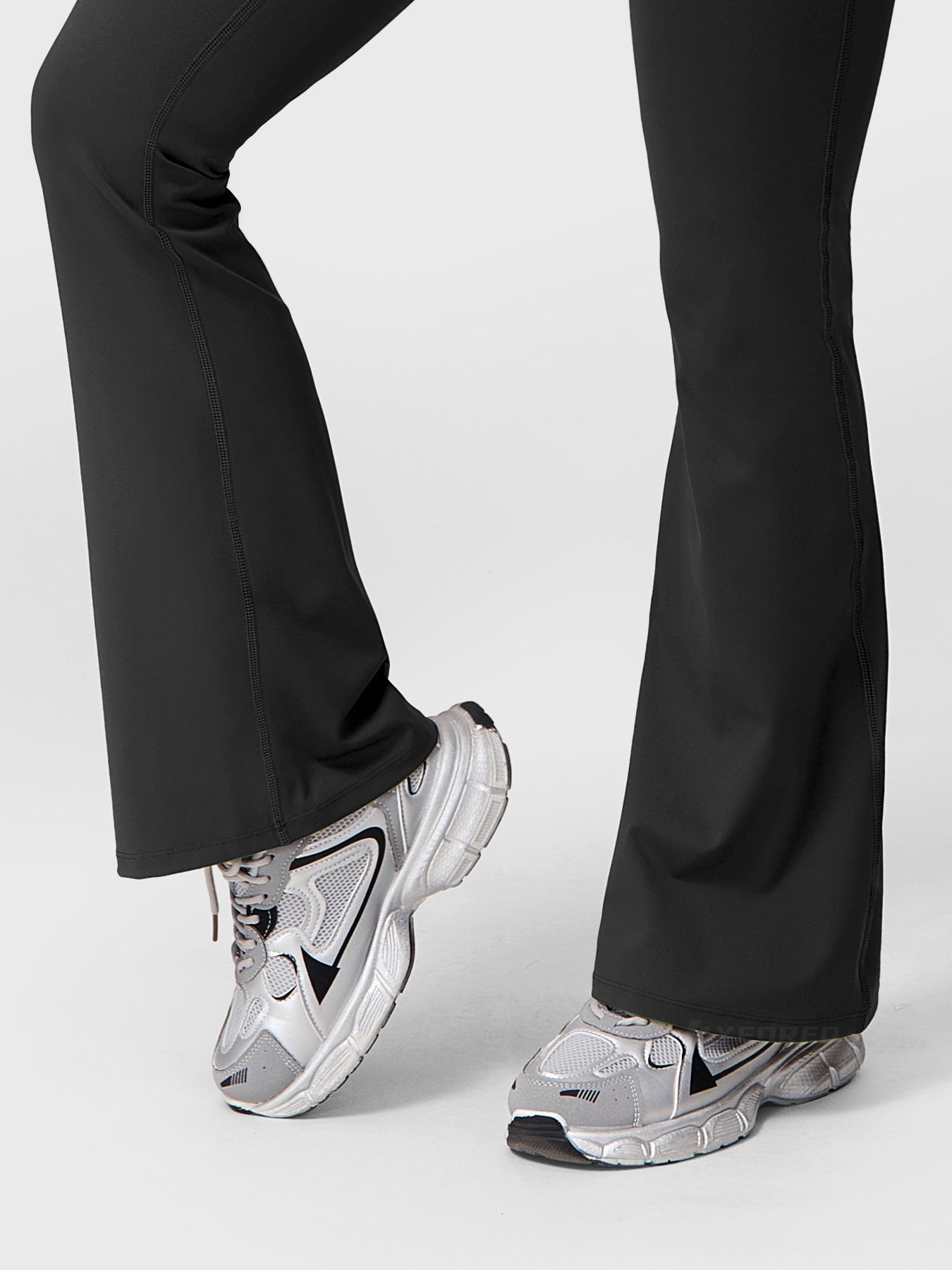 Tebeary Dosa Ruffle Pocket Flare Leggings