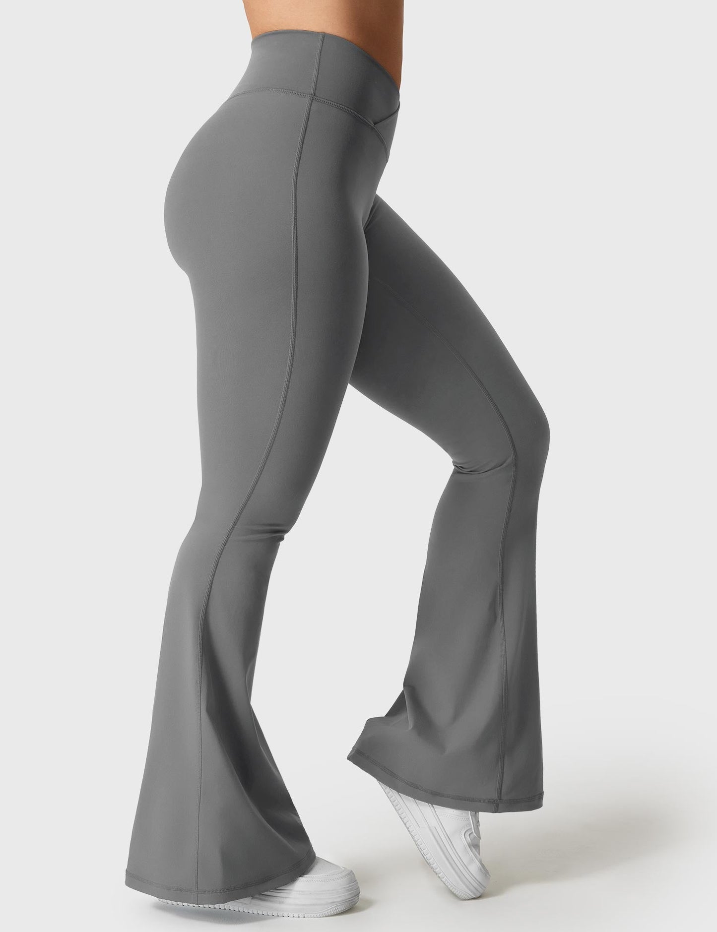 Tebeary V-waistband Caci Flare Leggings