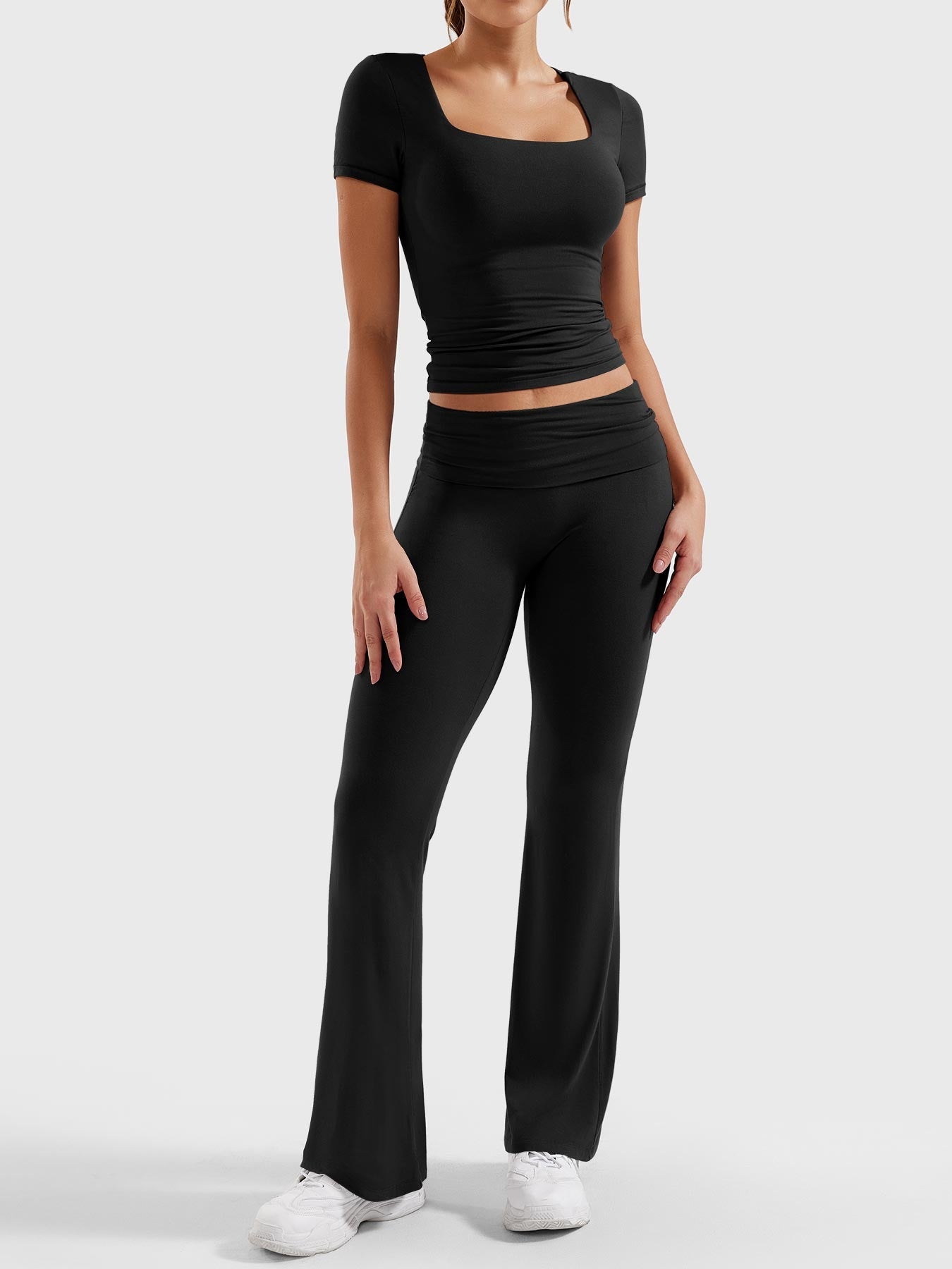 Tebeary Simo Flare Legging Lounge Sets