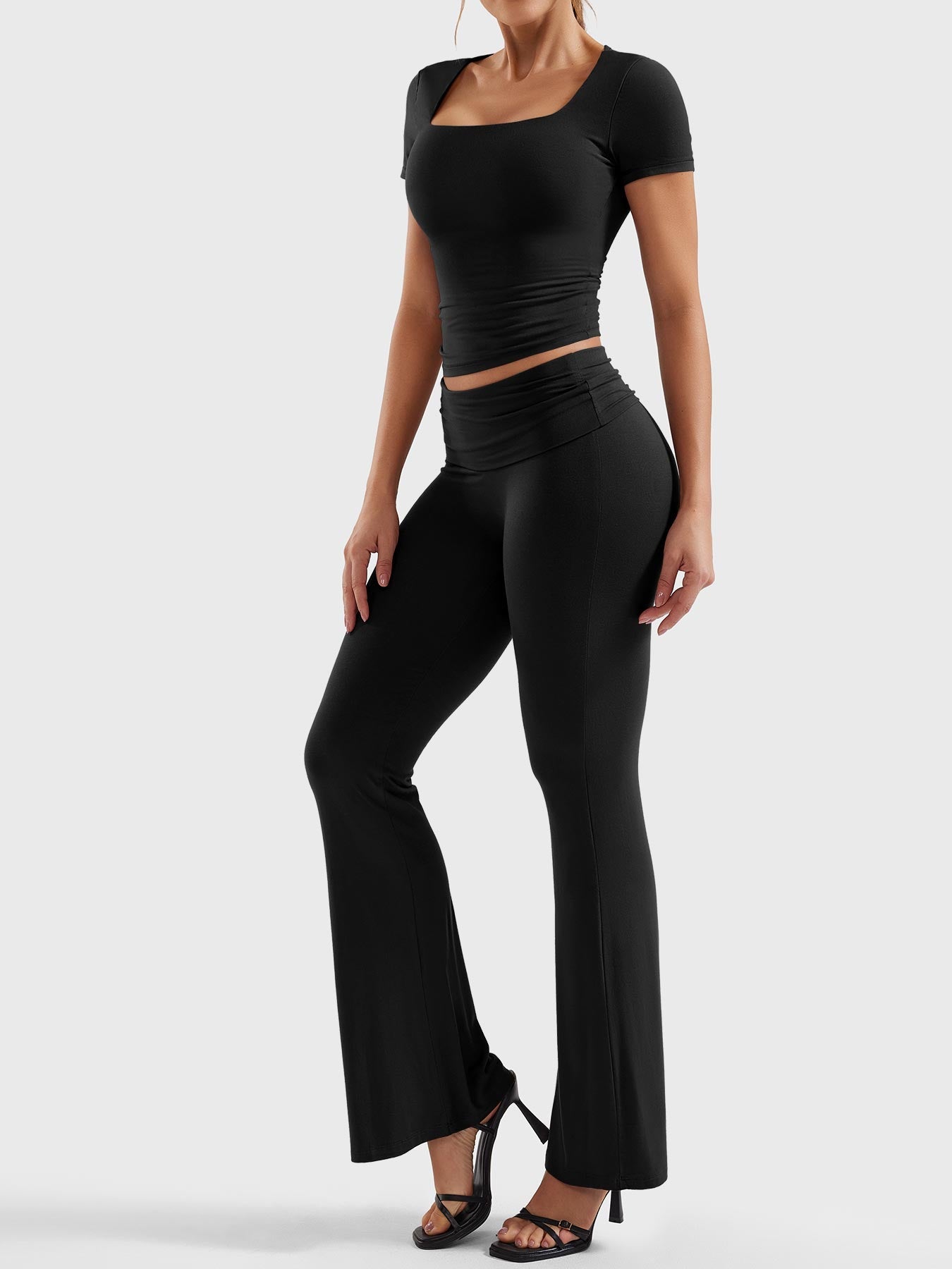 Tebeary Simo Flare Legging Lounge Sets
