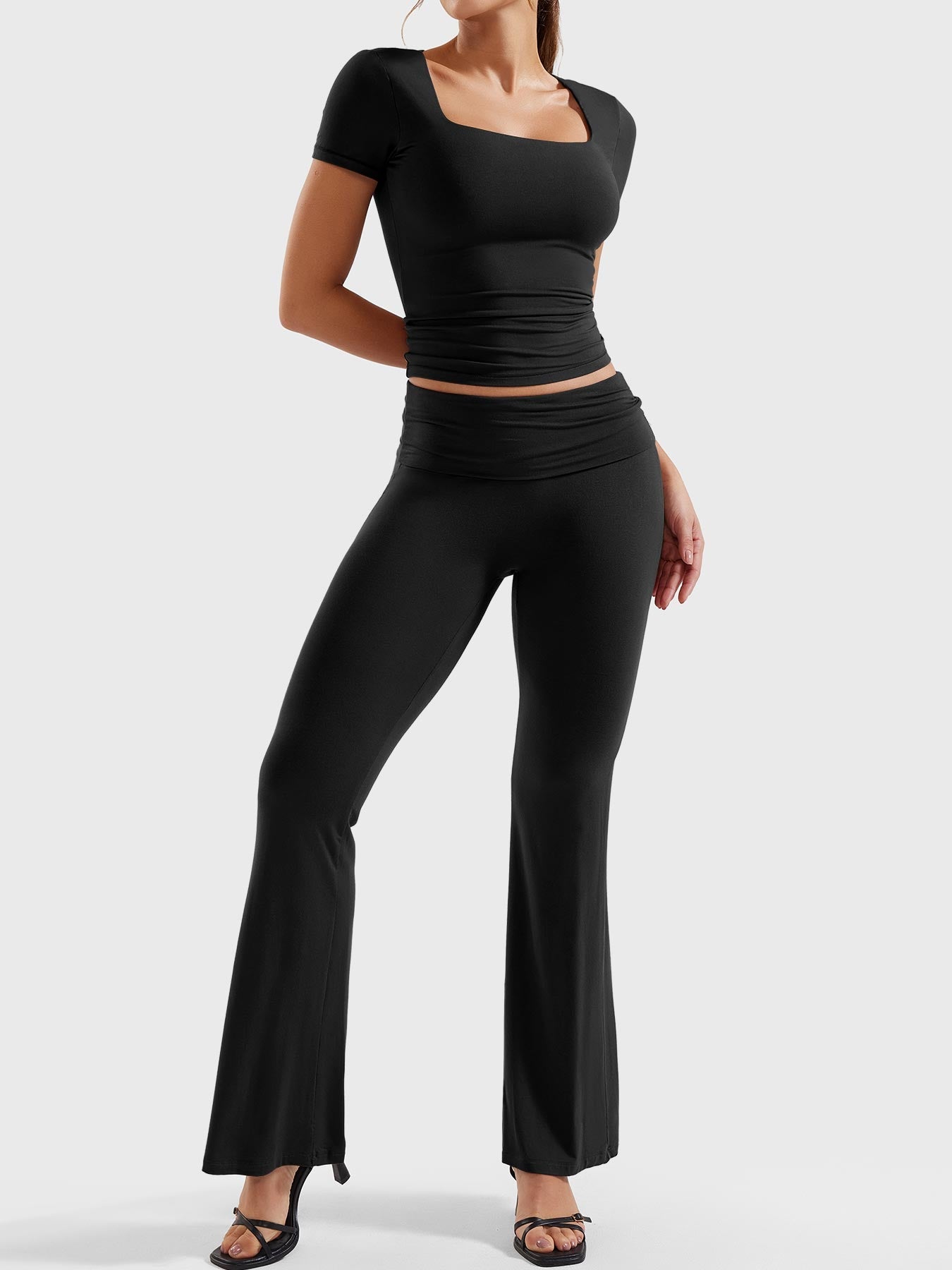 Tebeary Simo Flare Legging Lounge Sets